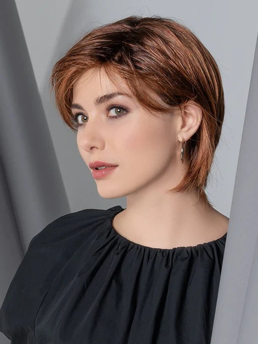 Ava Synthetic Lace Front Wig with Mono Part - Natural Looking Human Hair Wig for Women | Perfect for Cosplay, Daily Wear & Special Occasions