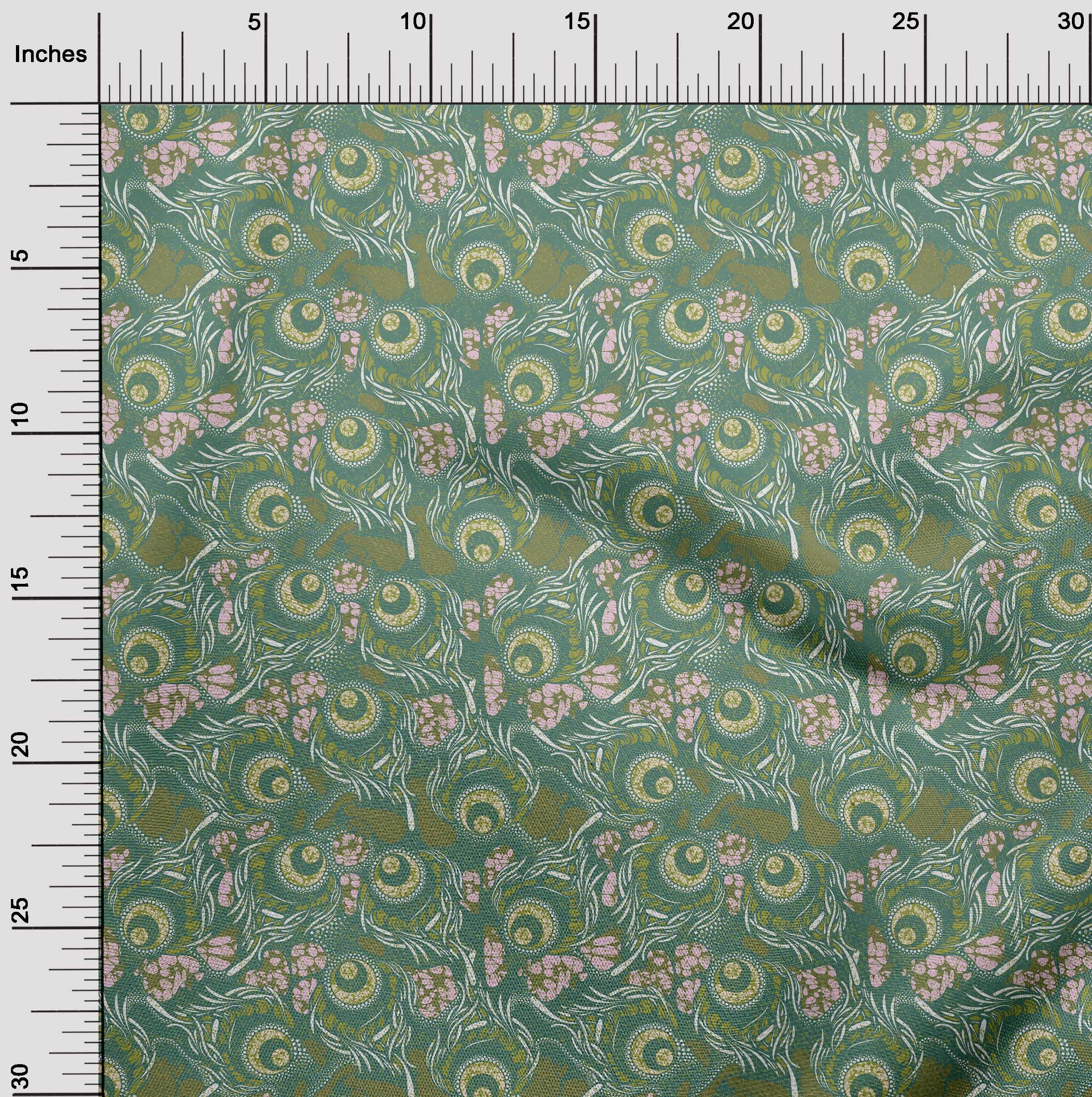 Premium Polyester Spandex African Print Fabric by the Yard - 56