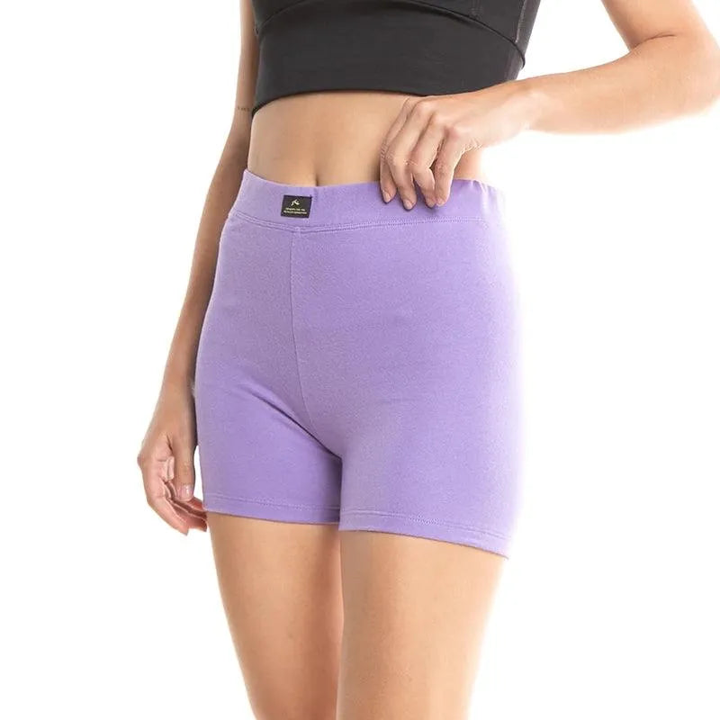 Rusty Rebel Shorts for Women - Stylish Violet Denim Shorts | Perfect for Casual Outings, Summer Fashion & Streetwear