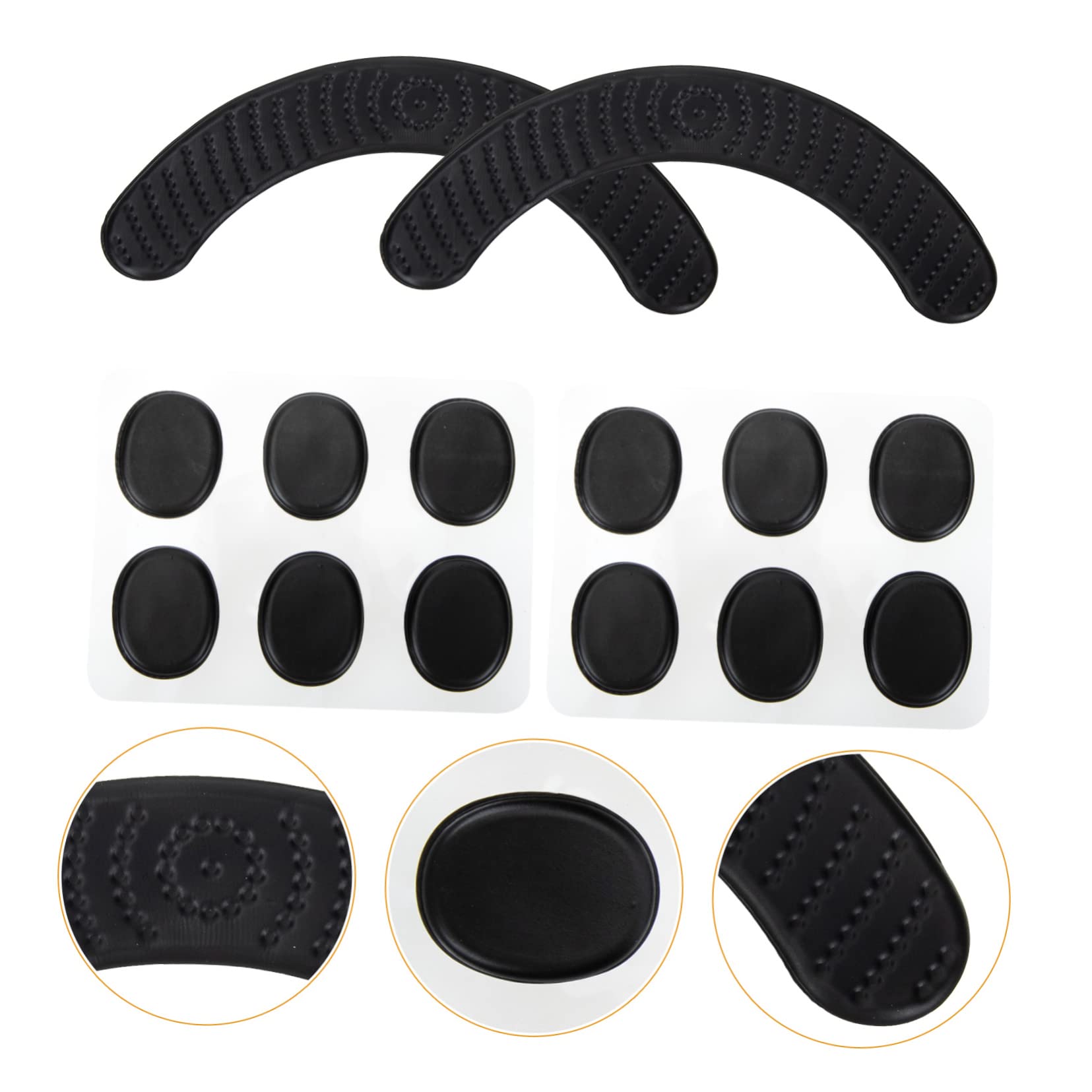 SUPVOX 14-Piece Moon Gels Drum Mute Pads - Professional Drum Dampeners & Snare Drum Mufflers for Noise Reduction - Perfect for Practice, Recording Studios, and Live Performances