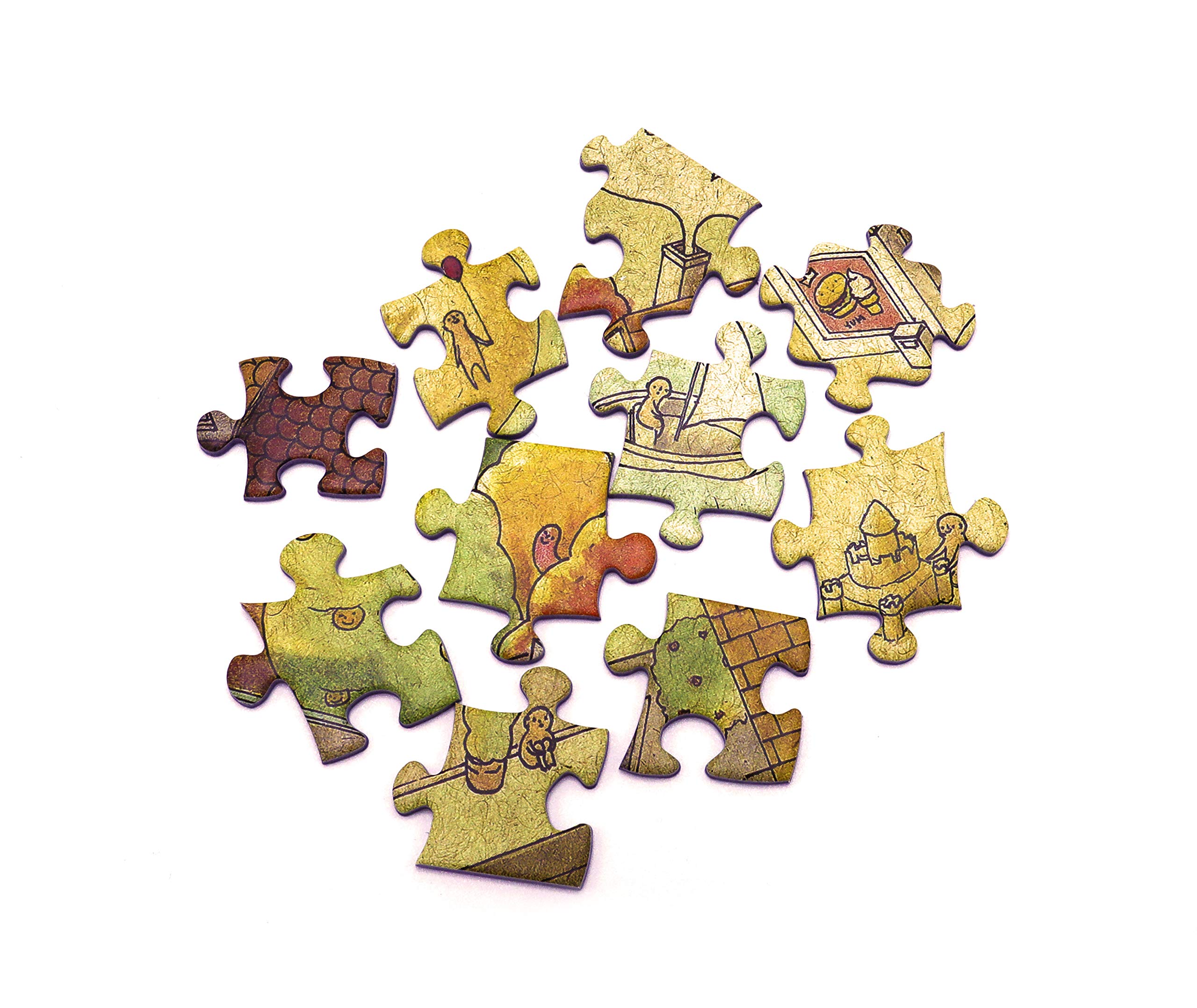 1000-Piece Jigsaw Puzzle - The Sunny City by Magic Puzzle Company | Series 1 | Fun Family Game Night & Relaxing Brain Teaser Activity