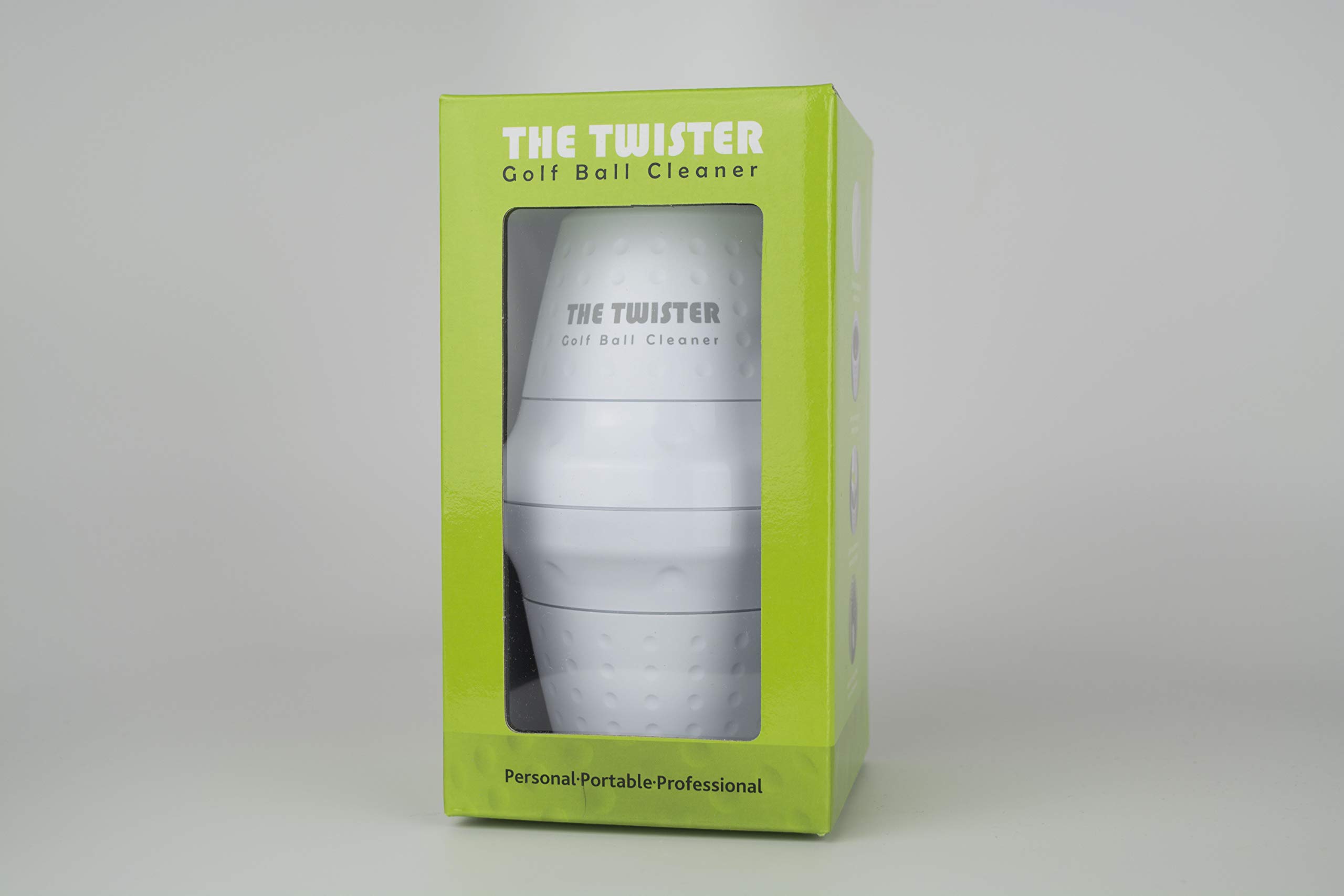 Twister Golf Ball Cleaner - Portable & Efficient Golf Ball Washer for Practice & Course - Perfect for Driving Range, Putting Green & Tournament Play