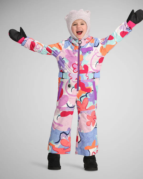 Obermeyer Junior Quinn One Piece Snowsuit for Kids - Waterproof Winter Snowsuit 2025 - Perfect for Skiing, Snowboarding & Outdoor Winter Activities