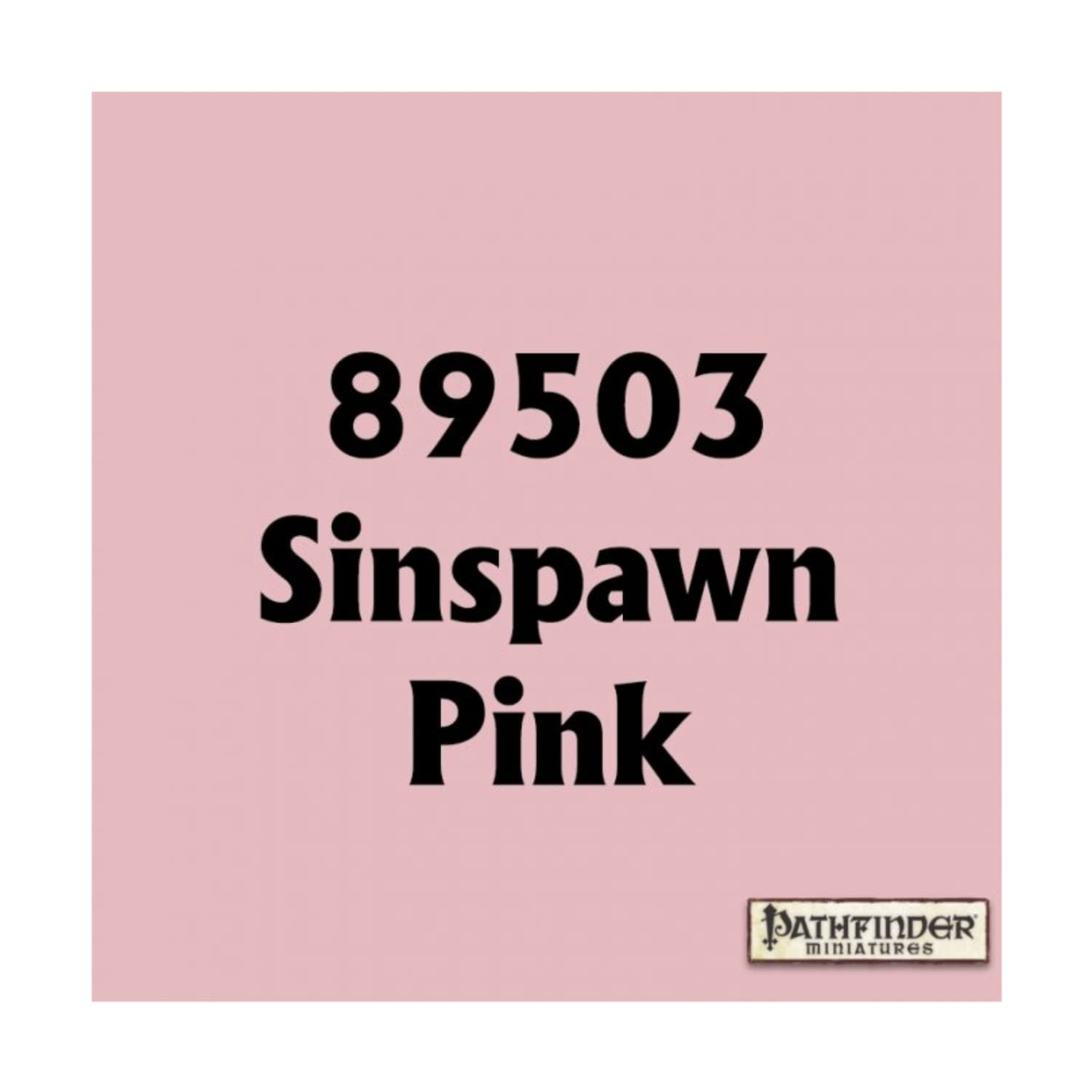 Reaper Pathfinder Paints - Sinspawn Pink Acrylic Miniature Paint for Tabletop Gaming & Miniature Painting | Perfect for Fantasy RPGs, Wargaming, and Model Kits