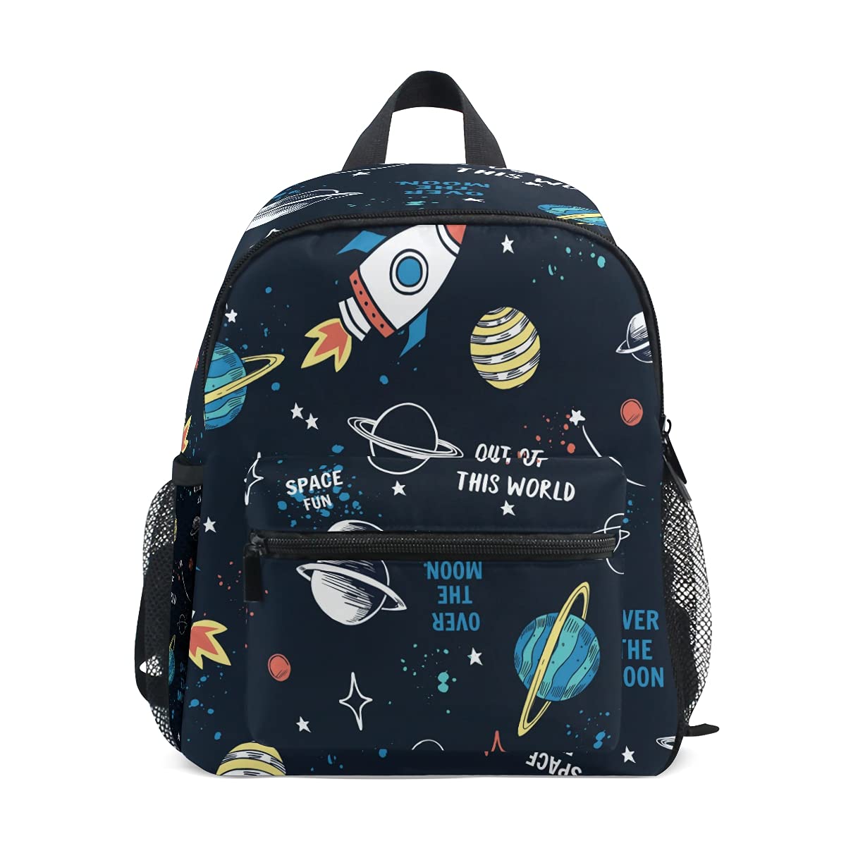 Solar System Backpack for Kids - Cute Planet Design School Bag for Boys & Girls, Preschool & Nursery Travel Backpack - Perfect for School, Daycare & Outdoor Adventures