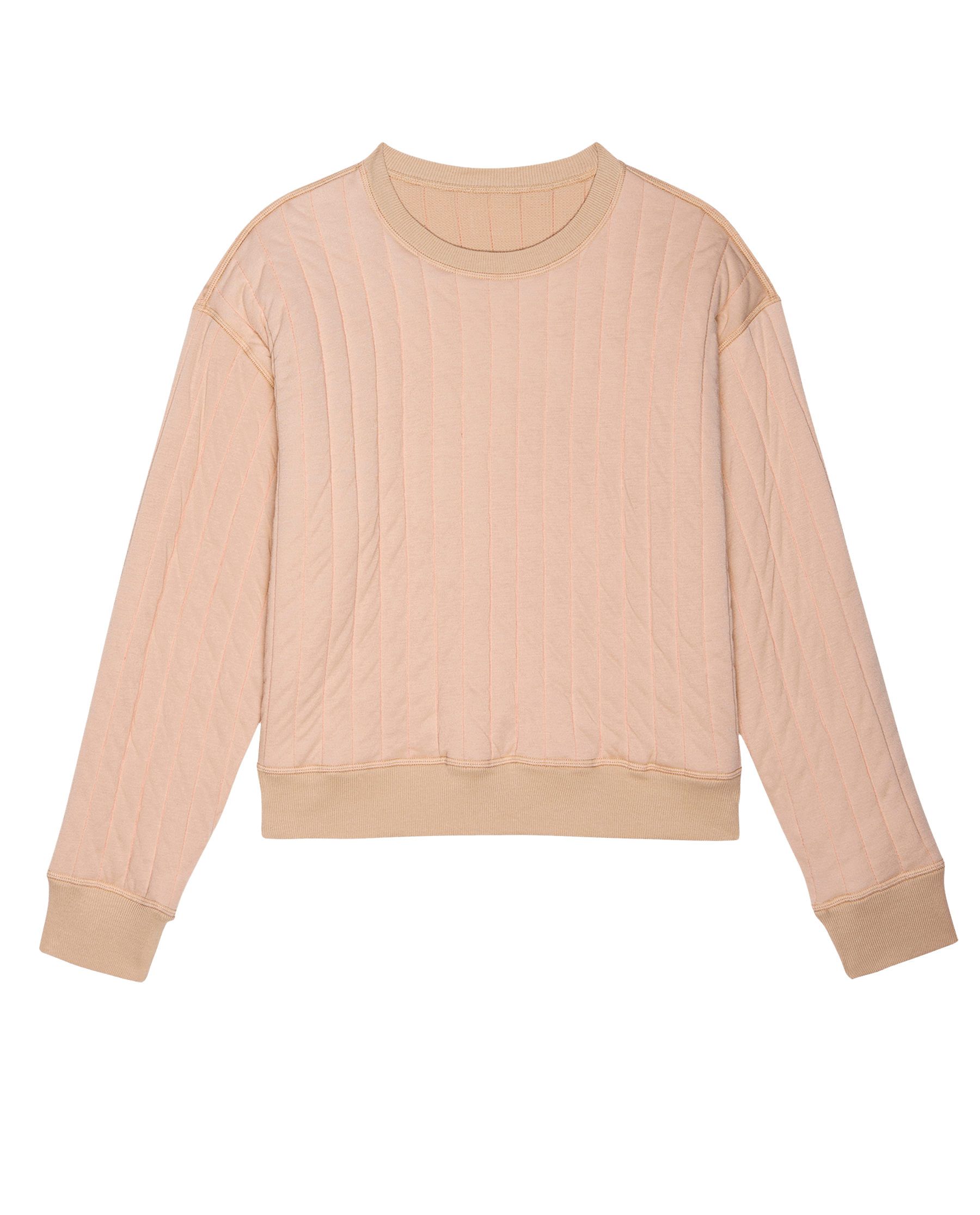 Reversible Quilted Avalanche Sweatshirt - Cloud Pink | Cozy Winter Wear for Women | Perfect for Outdoor Activities & Casual Fashion