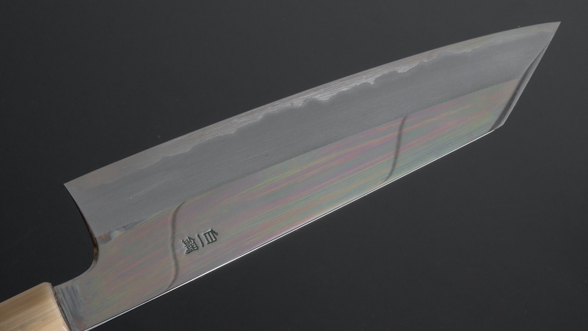 Hitohira Togashi White #1 Stainless Clad Kiritsuke Gyuto 210mm Chef Knife - Mirror Polished Blade with Taihei Rosewood Handle - Perfect for Sushi, Sashimi & Japanese Cuisine Preparation