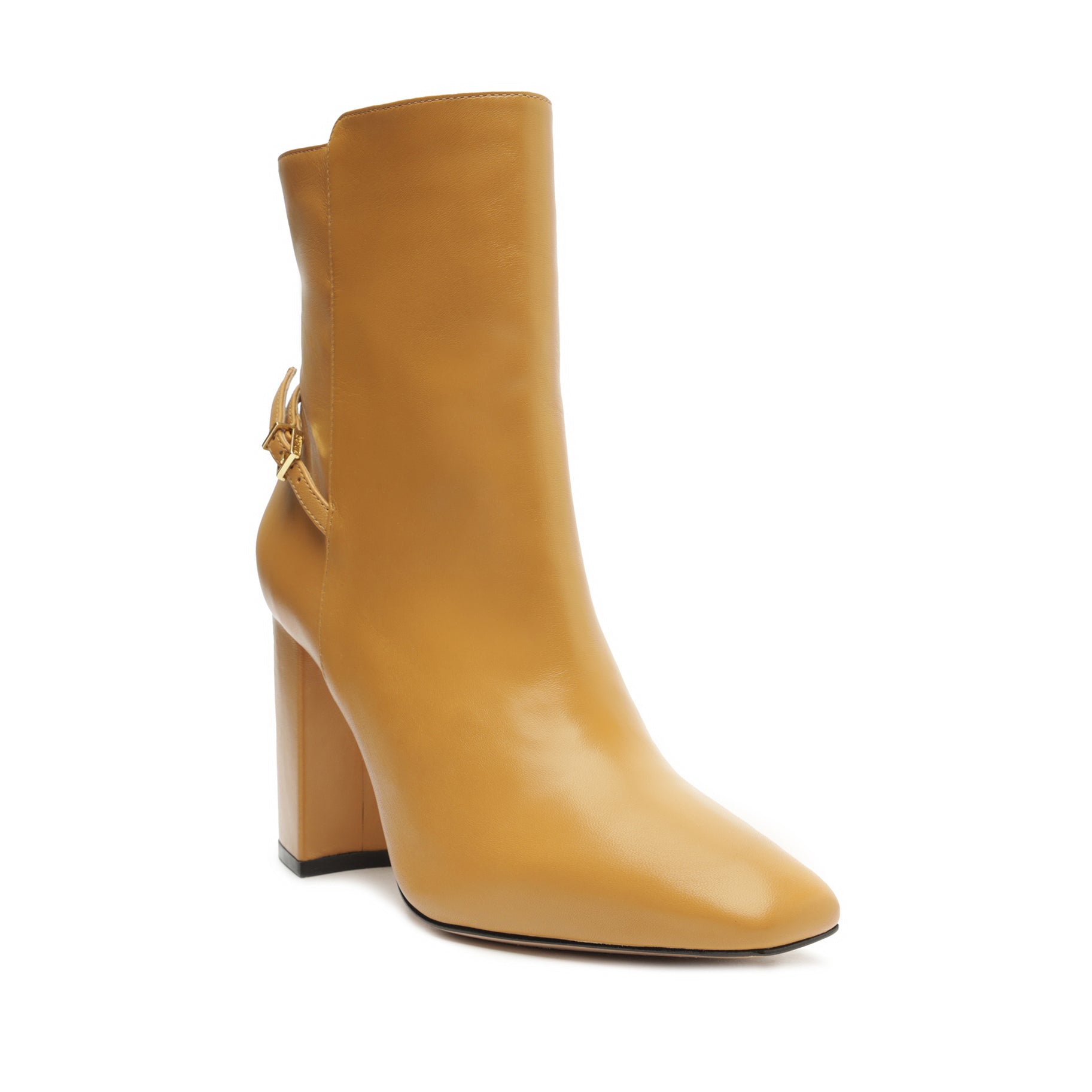 Christine Nappa Leather Bootie - Women's Stylish Ankle Boots with Comfortable Heel for Fall & Winter | Perfect for Office, Dating & Night Out
