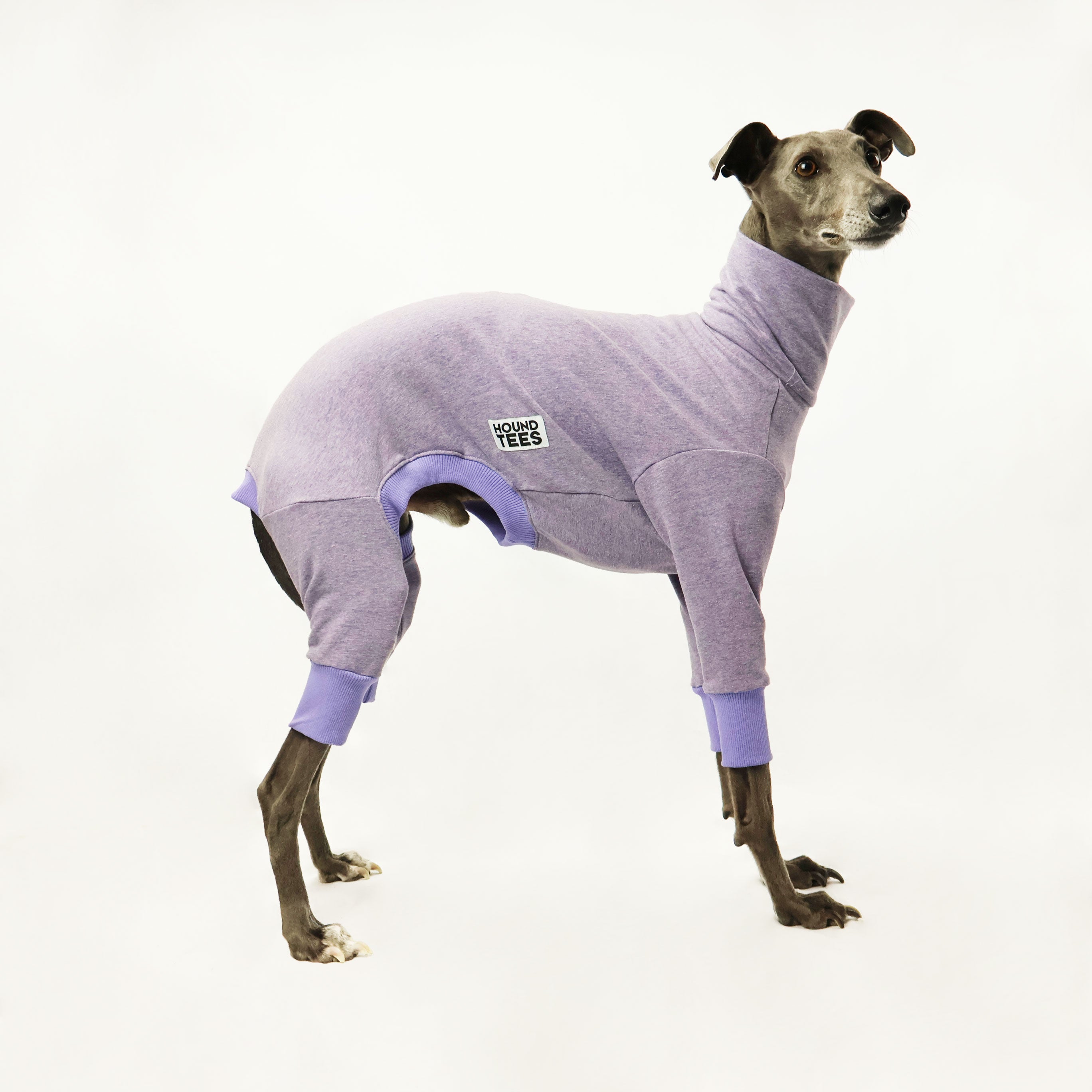 Lilac Whippet Long Underwear Thermal Base Layer for Women & Men - Soft Fleece Lined Winter Pajamas for Cold Weather, Sleeping, Lounging & Outdoor Activities