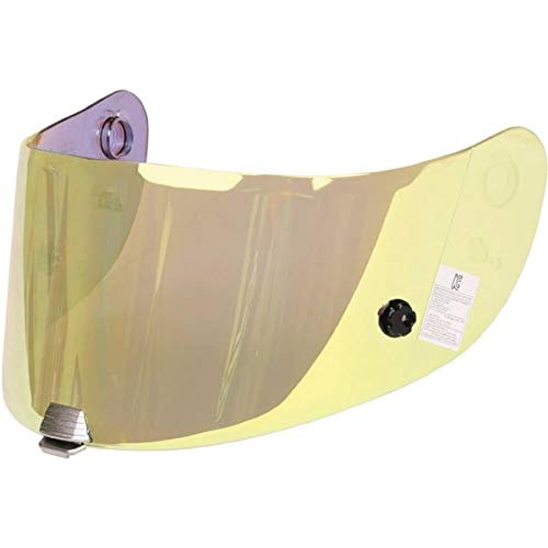 HJC HJ-20 Motorcycle Helmet with Pinlock Shield - Gold for Racing & Sports Biking
