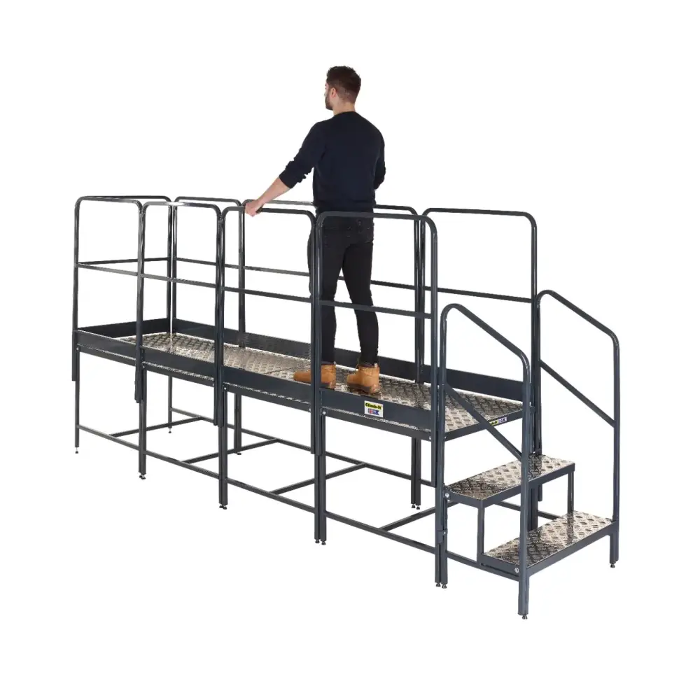 Climb It UK Platform - 4 Inline Platforms for Indoor/Outdoor Climbing, Fitness & Training | Perfect for Home Gyms, Playgrounds & Sports Facilities