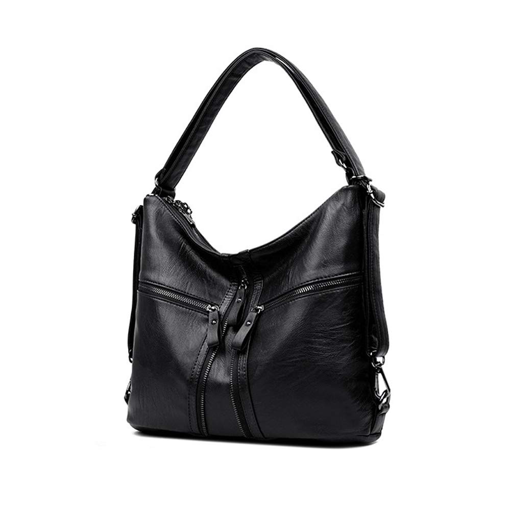 Stylish PU Leather Handbag for Women - Crossbody Shoulder Bag, Backpack & Tote Purse | Perfect for Work, Travel & Everyday Use