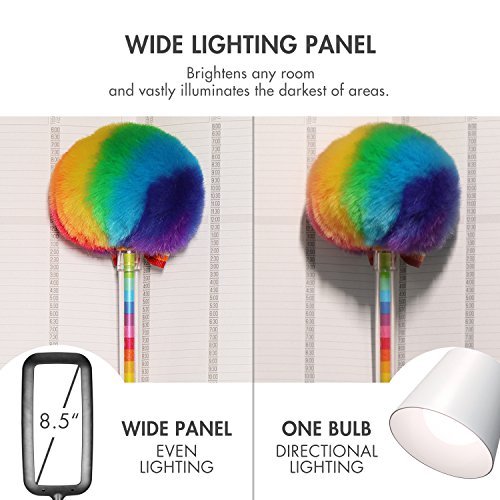 Tenergy 2-in-1 LED Floor & Desk Lamp - Dimmable 2000 Lumens Task Light with 60-Min Timer, Flexible Gooseneck & Touch Control - Perfect for Reading, Crafting, Home Office & Nightstand Lighting