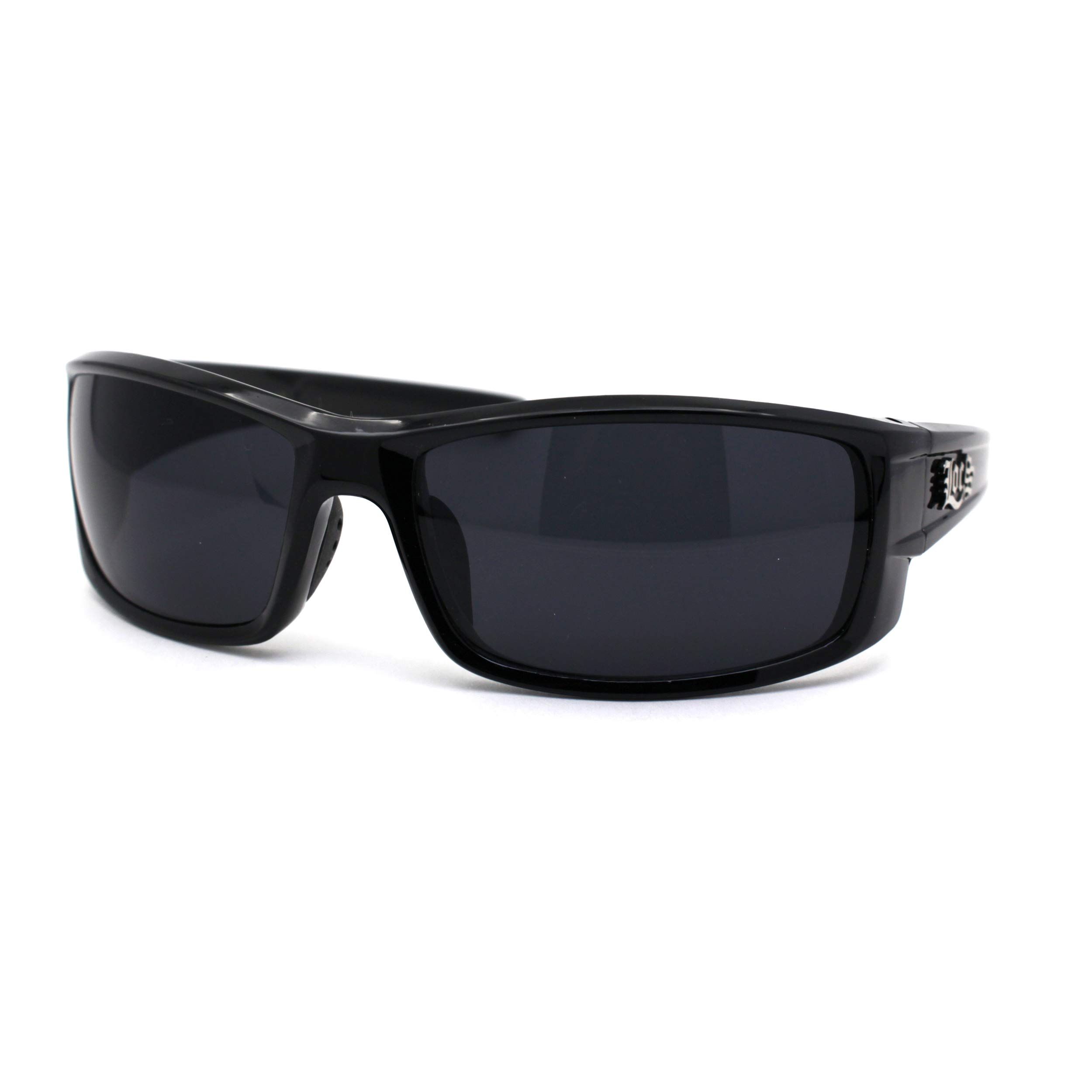 Men's Rectangular Gangster Cholo Sunglasses for Men - Vintage Hipster Streetwear Style | Perfect for Urban Fashion, Hip Hop Culture & Latino Street Style