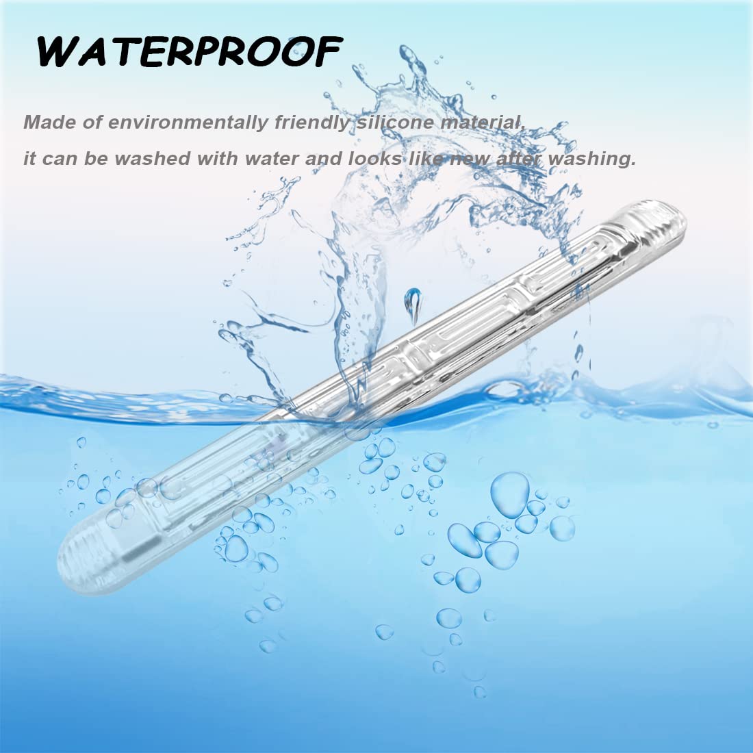 6 Pack Rubber Chair Wall Protectors & 100 Pcs Clear Furniture Bumpers - Heavy Duty Silicone Cabinet Door Bumpers with Adhesive for Shower Doors, Drawers, Car Doors, Toilet Lids - Home & Office Furniture Protection Solution