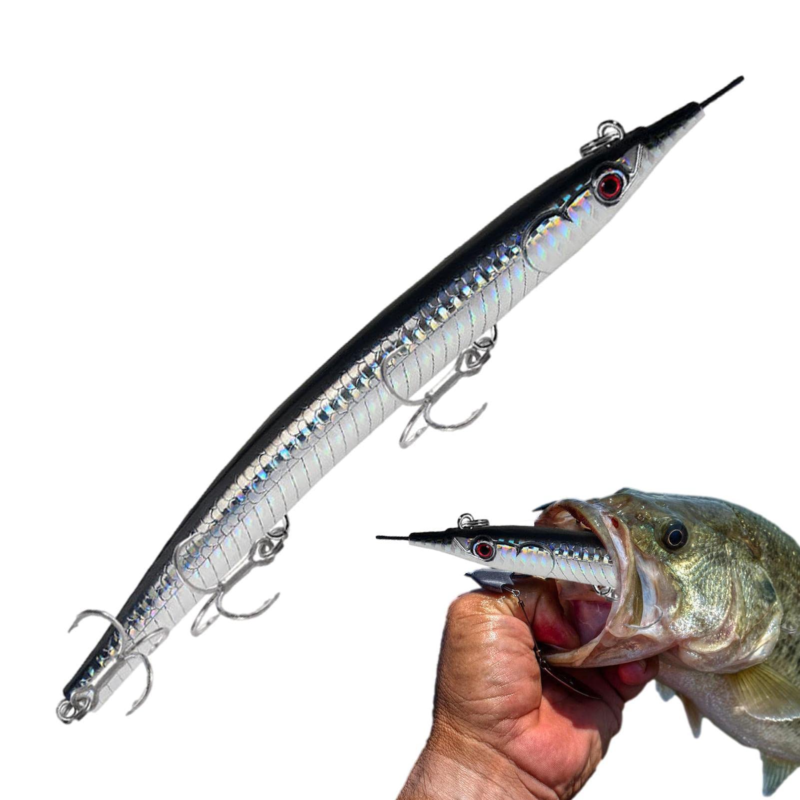 Fast Sinking Tuna Fishing Tackle with Hooks - Surf Fishing Gear for Grass Carp, Herring & Freshwater Fish - Perfect for Saltwater & Mandarin Fish Pochy Fishing Adventures