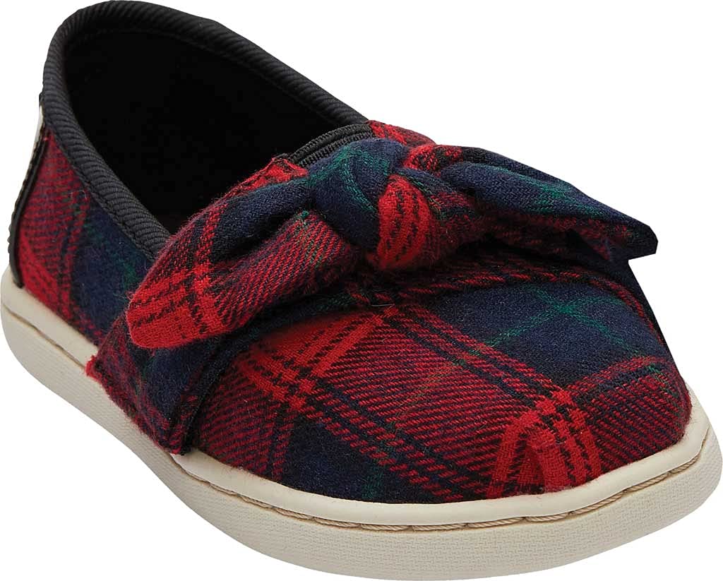 TOMS Red Felt Tiny Cuna Lay 10009166 - Stylish Women's Slip-On Shoes for Casual Wear, Work & Travel