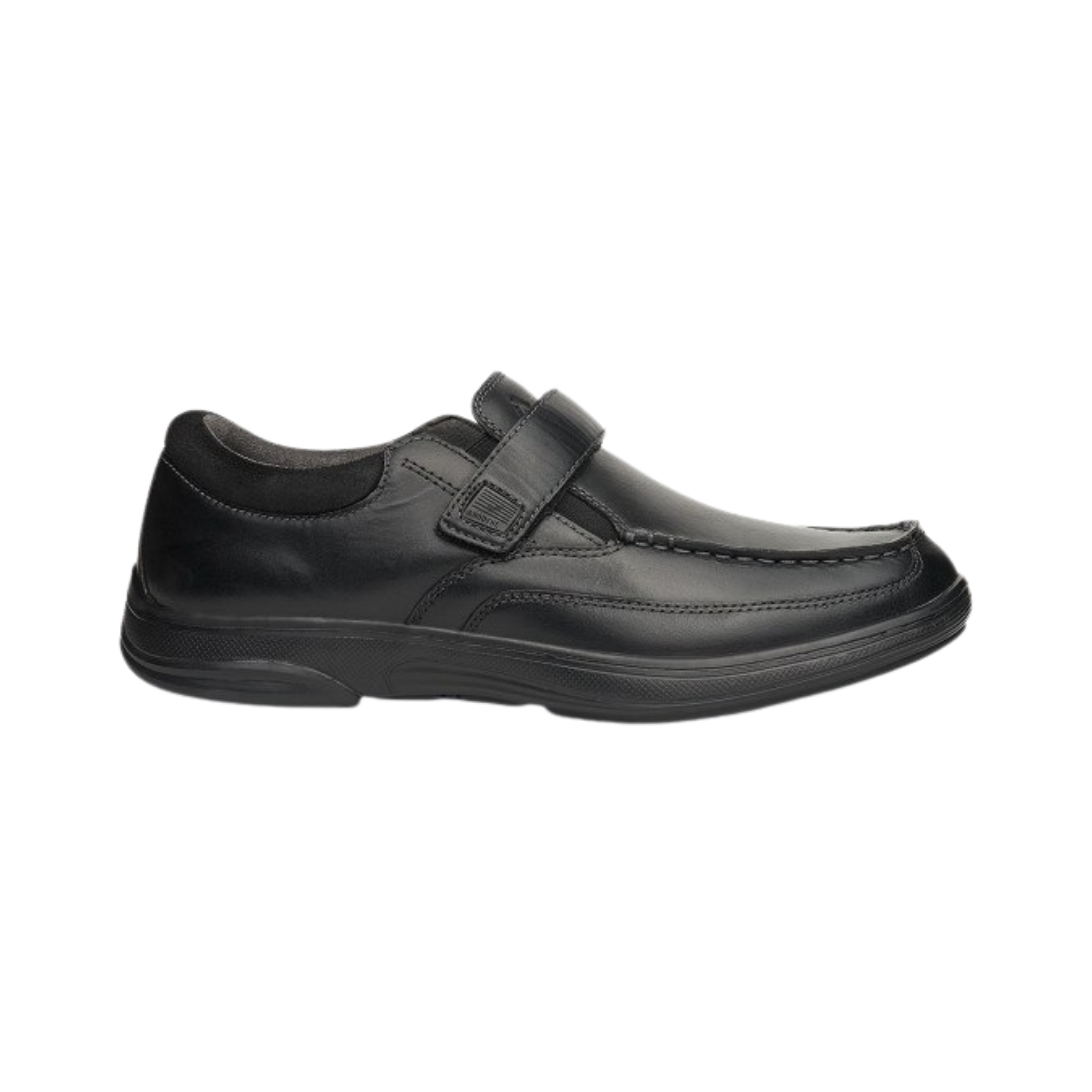 Men's Wide Width Casual Dress Shoes - Comfortable Black Loafers for Business & Office Wear