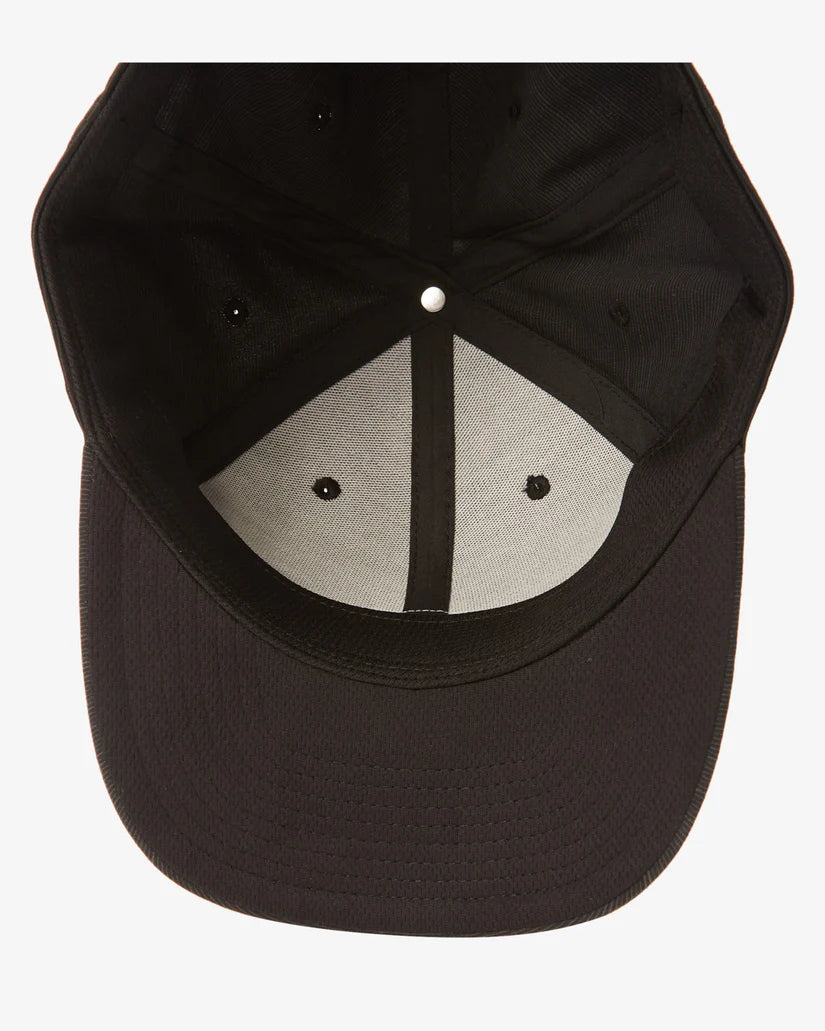 Billabong Crossfire Stretch Fit Baseball Cap for Men & Women - Adjustable Snapback Hat for Outdoor Sports, Beach, and Casual Wear