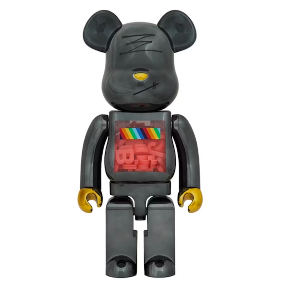1000% Bearbrick J.S.B. 4TH Version (BWWT 3) - Limited Edition Collectible Art Toy for Display & Investment - Perfect for Home Decor, Office Display, and Anime Collections
