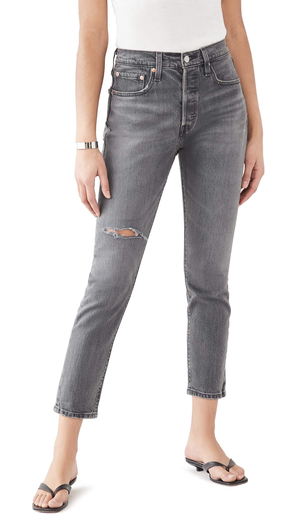 Levi's Women's Premium 501 Skinny Jeans - High Waist Stretch Denim Pants for Everyday Wear & Casual Outfits | Perfect for Work, Dating & Weekend Looks