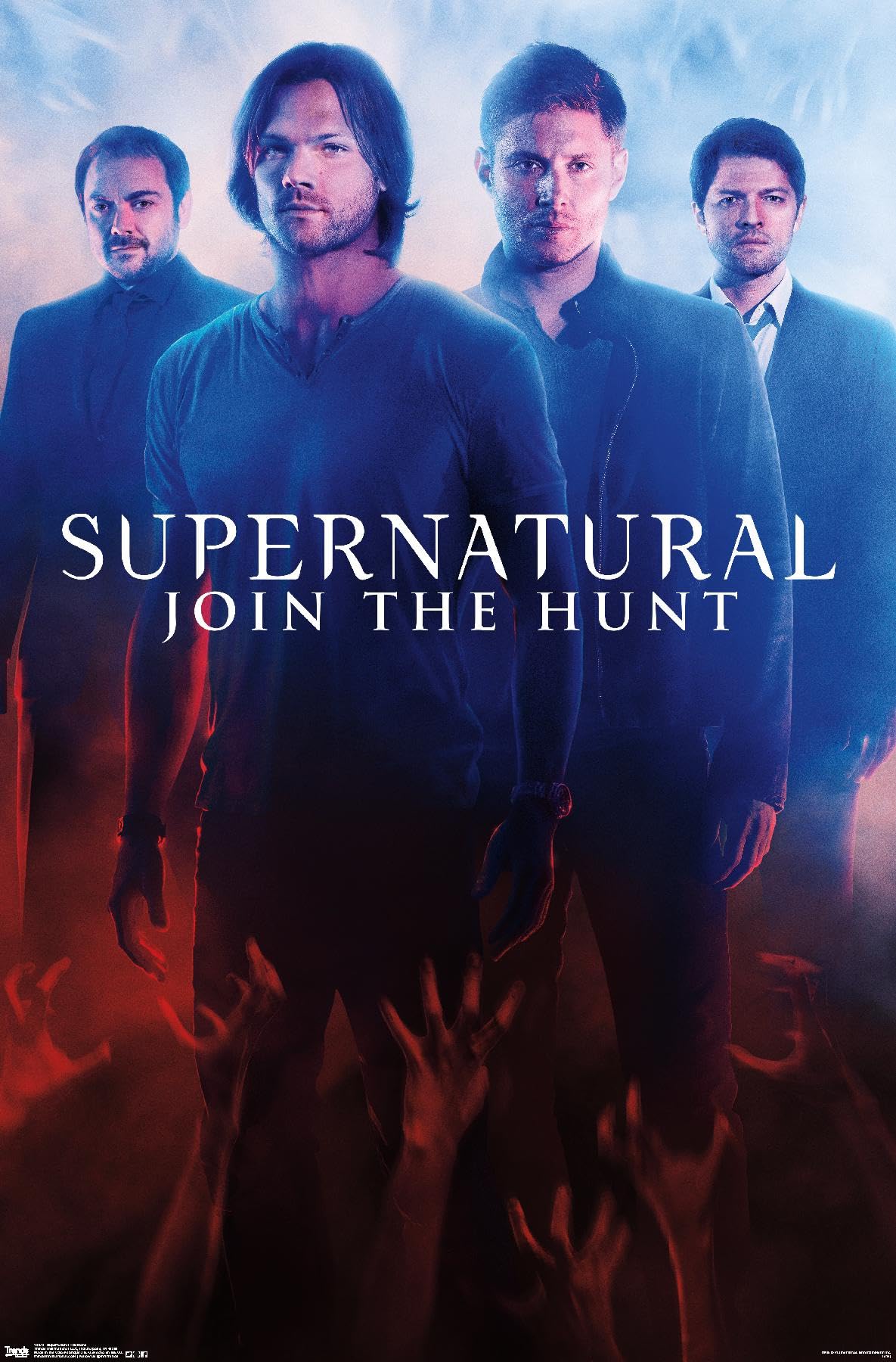 Supernatural Demons Wall Poster 14.725x22.375 Inches - Premium Unframed Horror Decor for Bedroom, Living Room & Office | Trends International