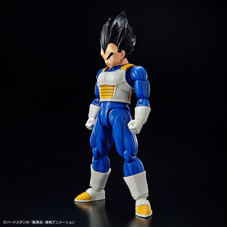 Figure Rise Standard Dragon Ball Z Vegeta New Spec Version Model Kit - Anime Action Figure for Collectors & Display