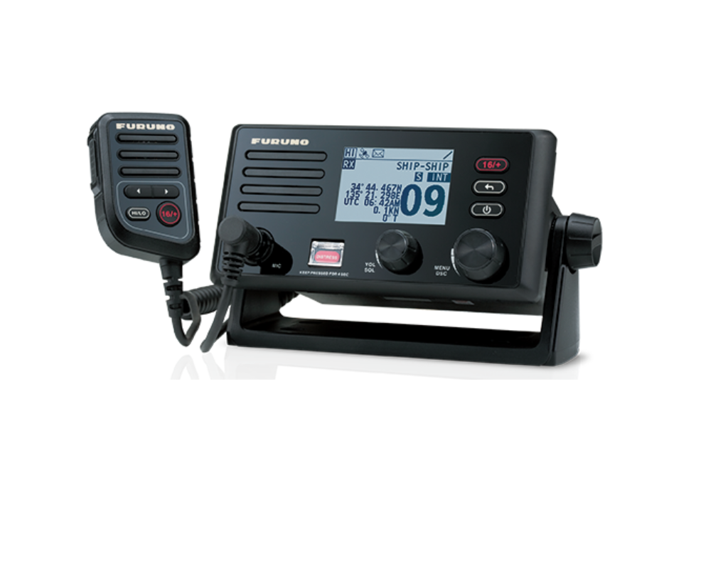 Furuno FM4800 VHF Marine Radio - Waterproof Handheld VHF Transceiver with DSC & GPS for Boating, Sailing, and Emergency Communication at Sea