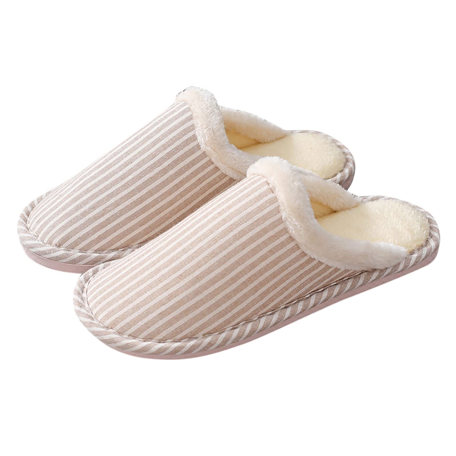Comfortable Women's & Men's Cotton Slippers - Soft-Soled Indoor House Shoes for Warmth & Relaxation at Home - Perfect for Lounging, Winter Comfort & Cozy Evenings