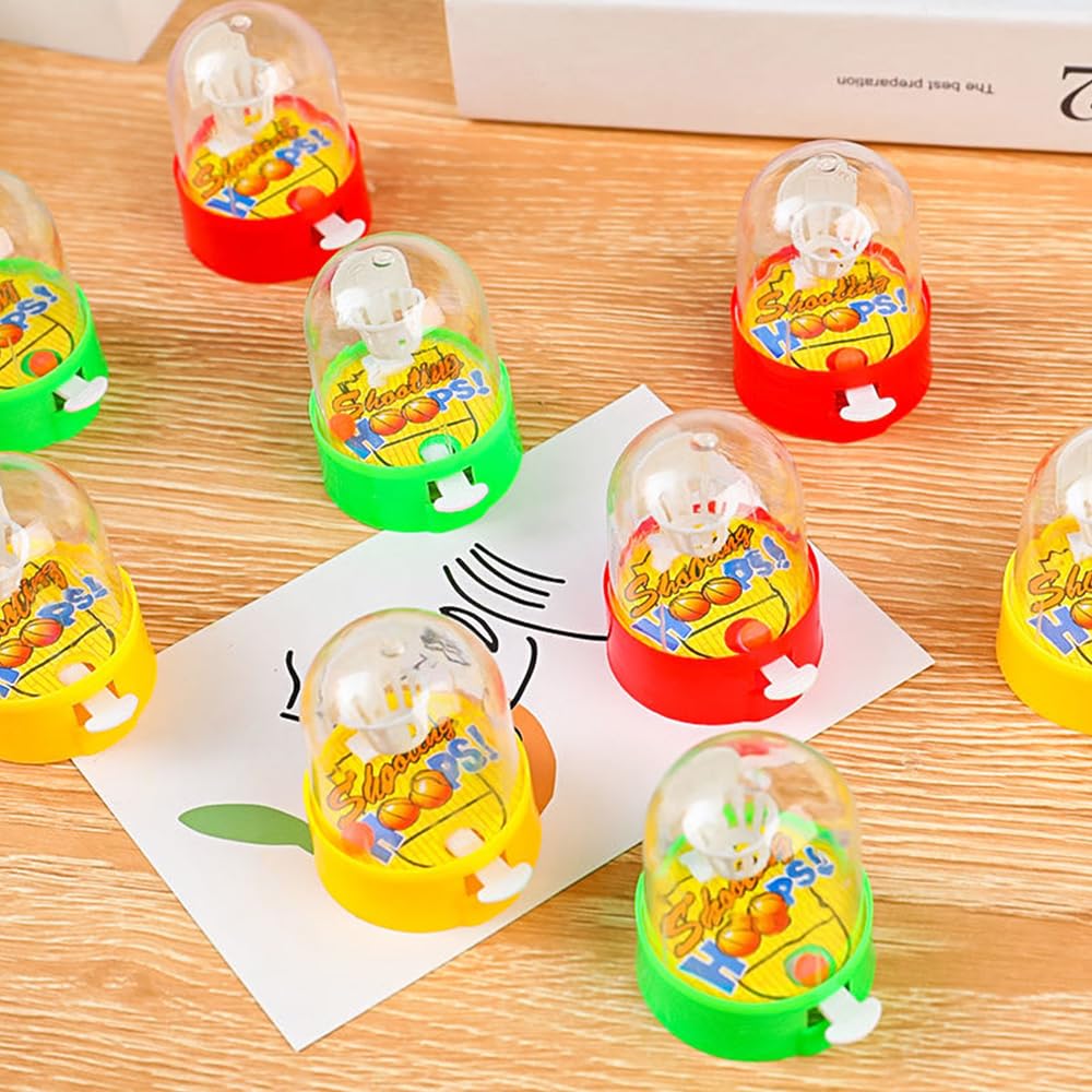 32 Pack Mini Finger Basketball Toys - Fun Desktop Game for Kids, Party Favors & Classroom Prizes - Great for Stress Relief & Office Fun