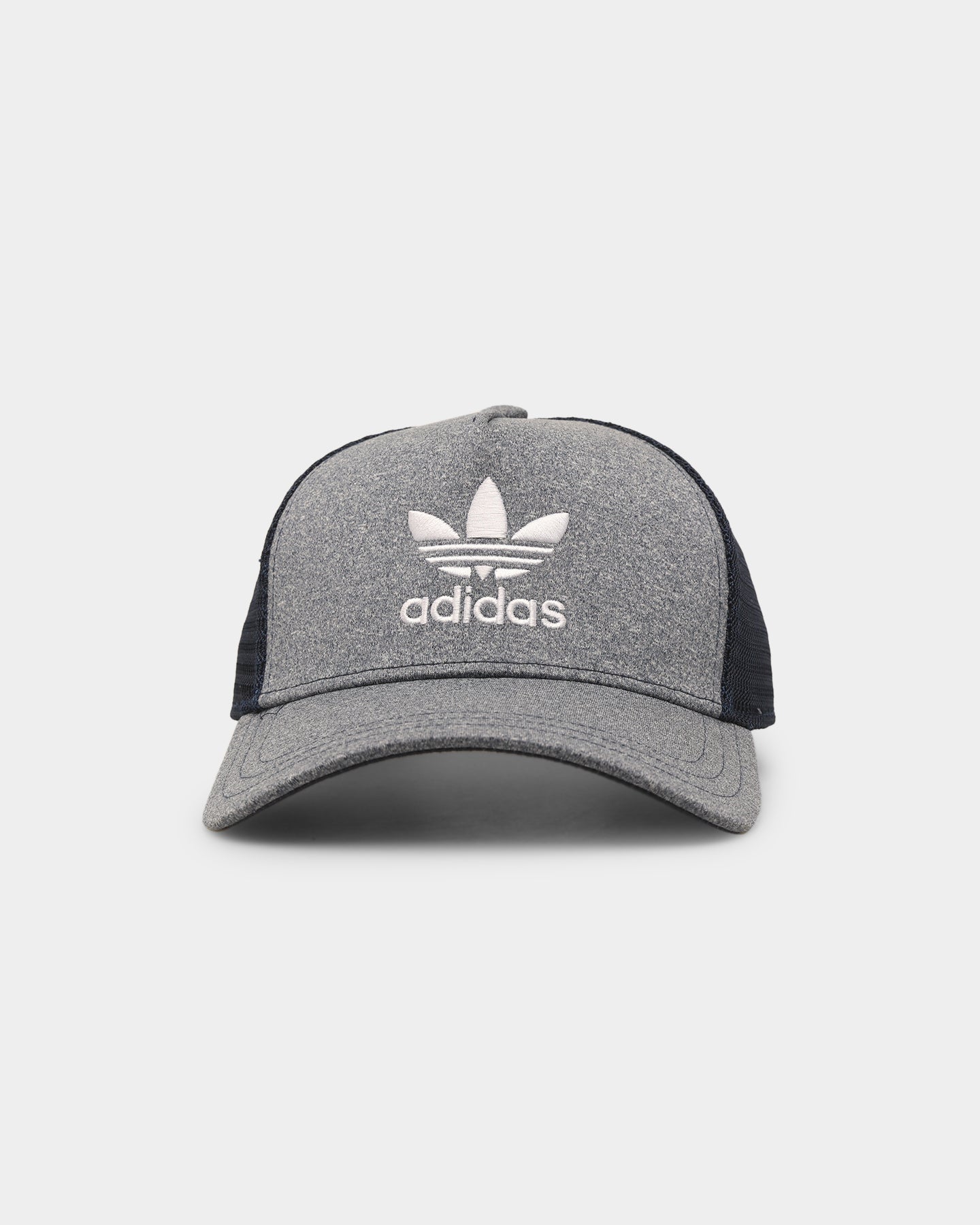 Adidas Curved Trucker Snapback Cap - Indigo/White - Stylish Unisex Baseball Hat for Men & Women - Perfect for Sports, Casual Wear & Outdoor Activities