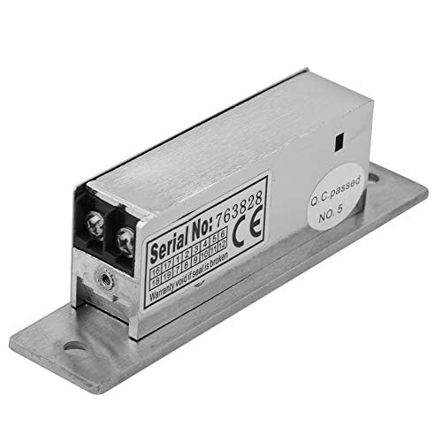 12V 300kg Heavy Duty Electric Door Lock - Stainless Steel Magnetic Strike for Double Unlocking | Waterproof & Durable for Office Buildings, Factory Doors & Security Gates | Ideal for Commercial & Industrial Access Control