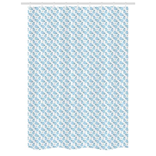 Pale Blue Sky Blue White