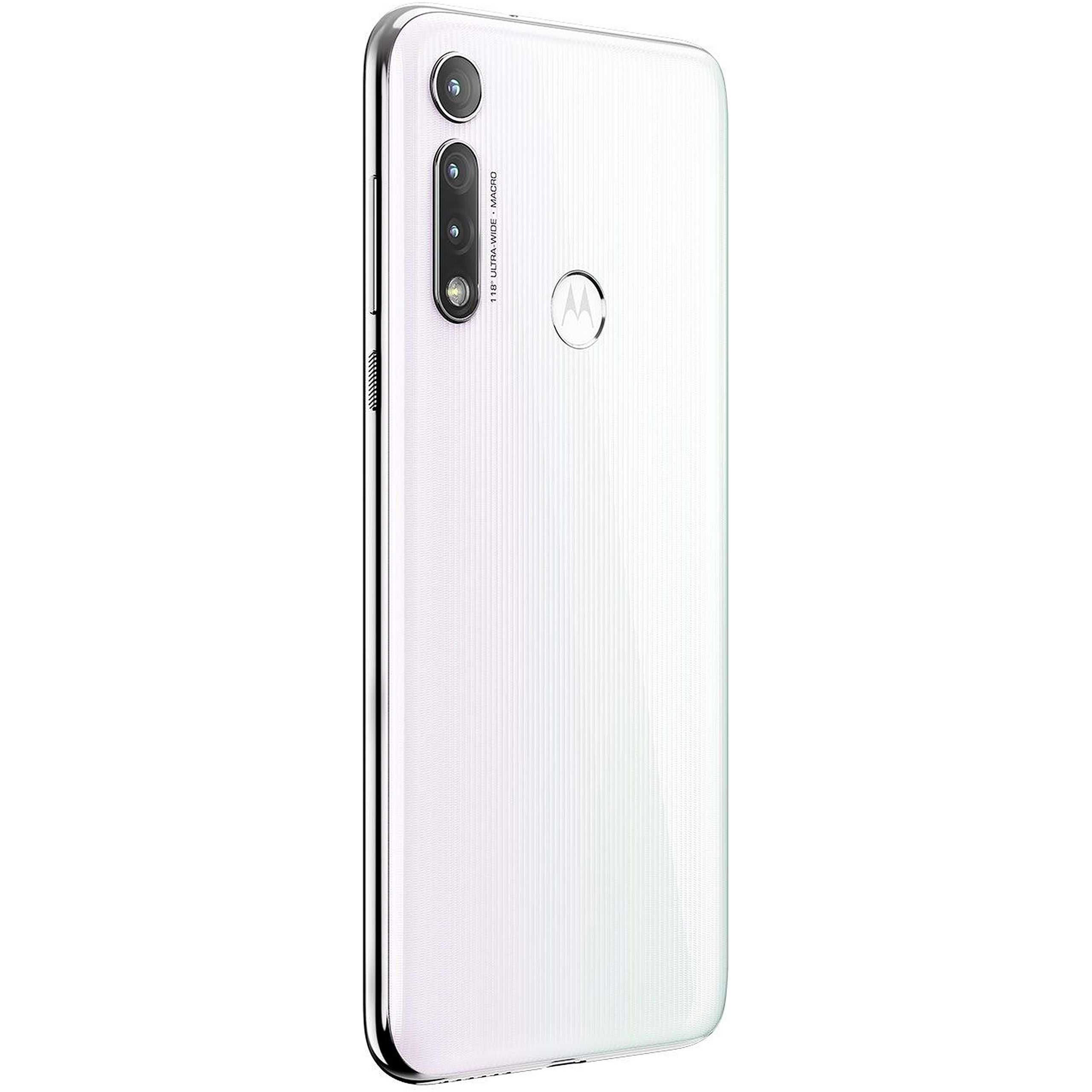Motorola Moto G Fast Unlocked Smartphone 32GB GSM/CDMA Compatible - Pearl White | Perfect for Streaming, Gaming & Everyday Use