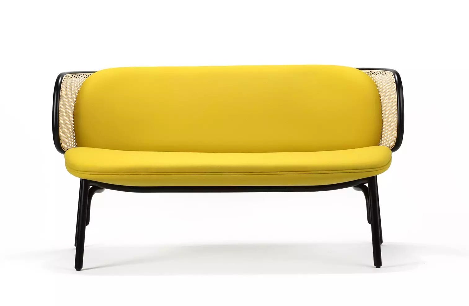 GTV Suzenne Bentwood Sofa - Modern Wooden Couch for Living Room, Lounge & Office - Comfortable Mid-Century Design for Home Decor