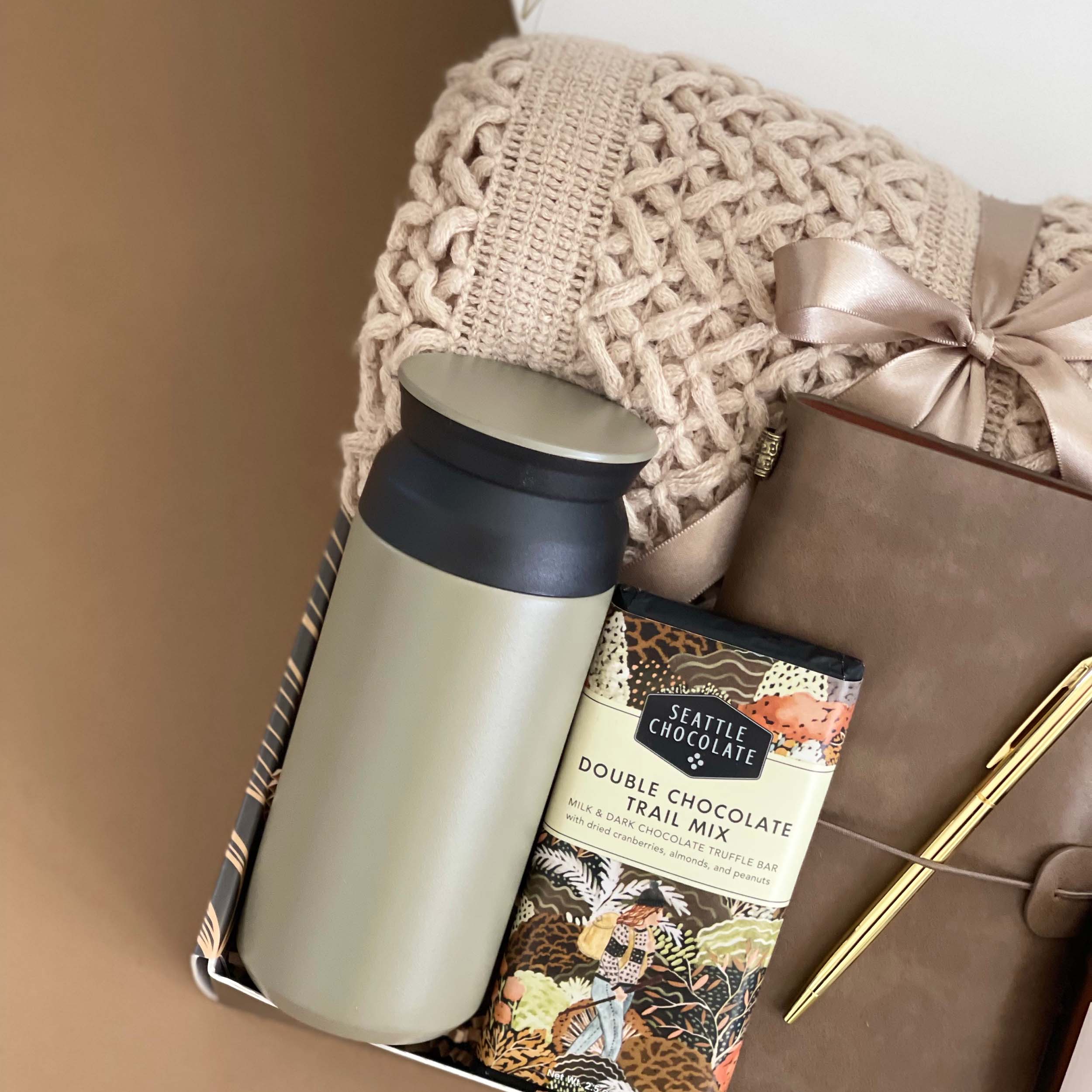Premium Unisex Self Care Gift Box for Men & Women - Relaxation Essentials Set with Spa Items | Perfect for Birthday, Anniversary & Stress Relief Gifts