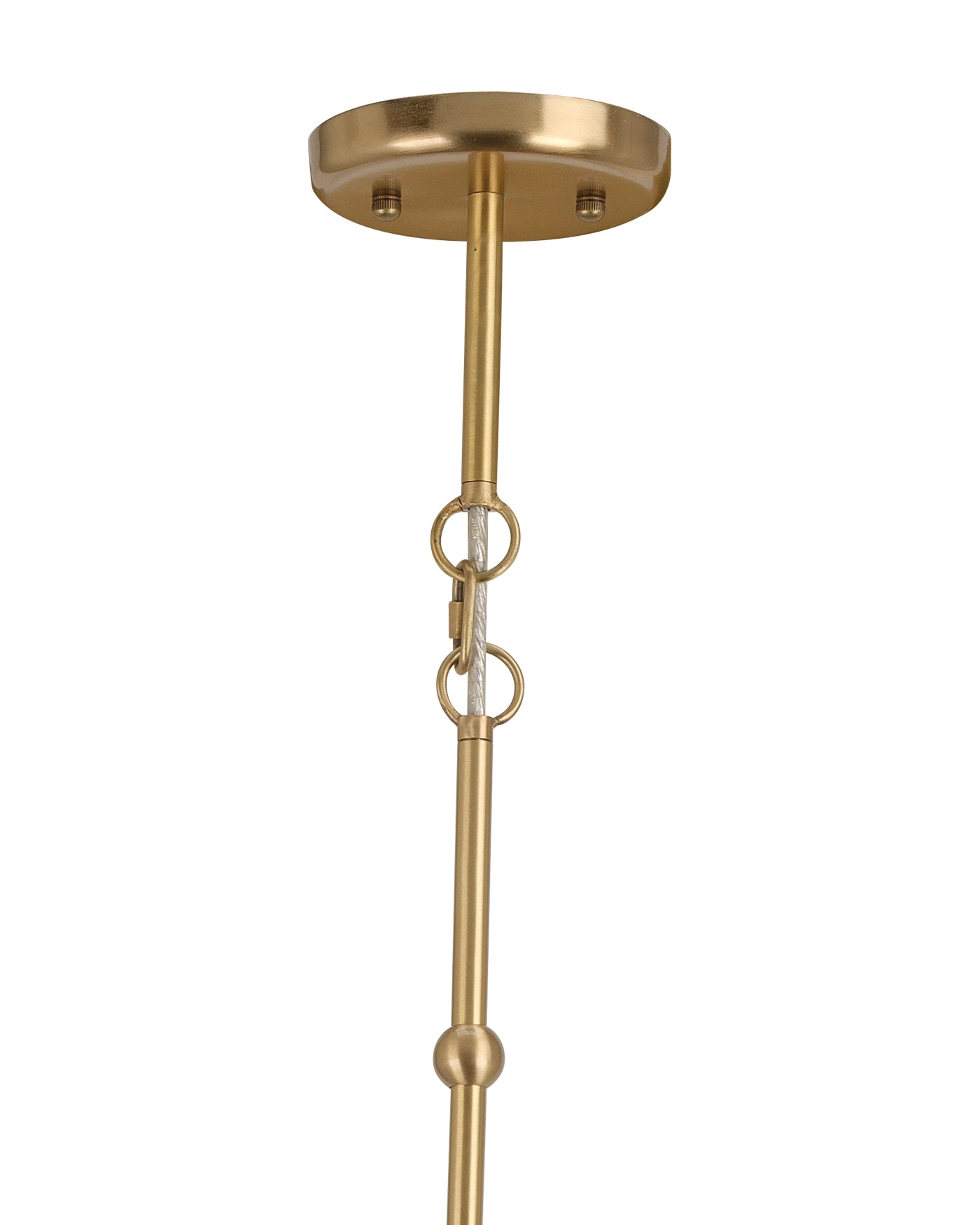 Elegant Nara Brass Pendant Necklace - Handcrafted Jewelry for Women - Perfect for Casual Wear, Parties & Special Occasions