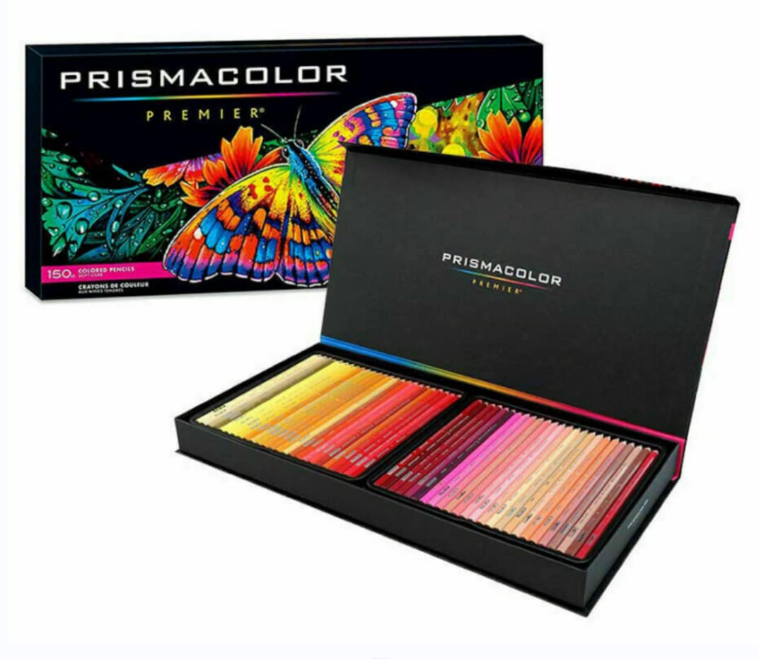 Premium 150-Count Soft Core Colored Pencils for Artists - Vibrant Art Supplies for Sketching, Drawing & Adult Coloring Books | Perfect for Professional Illustrations, DIY Crafts & Relaxation Therapy