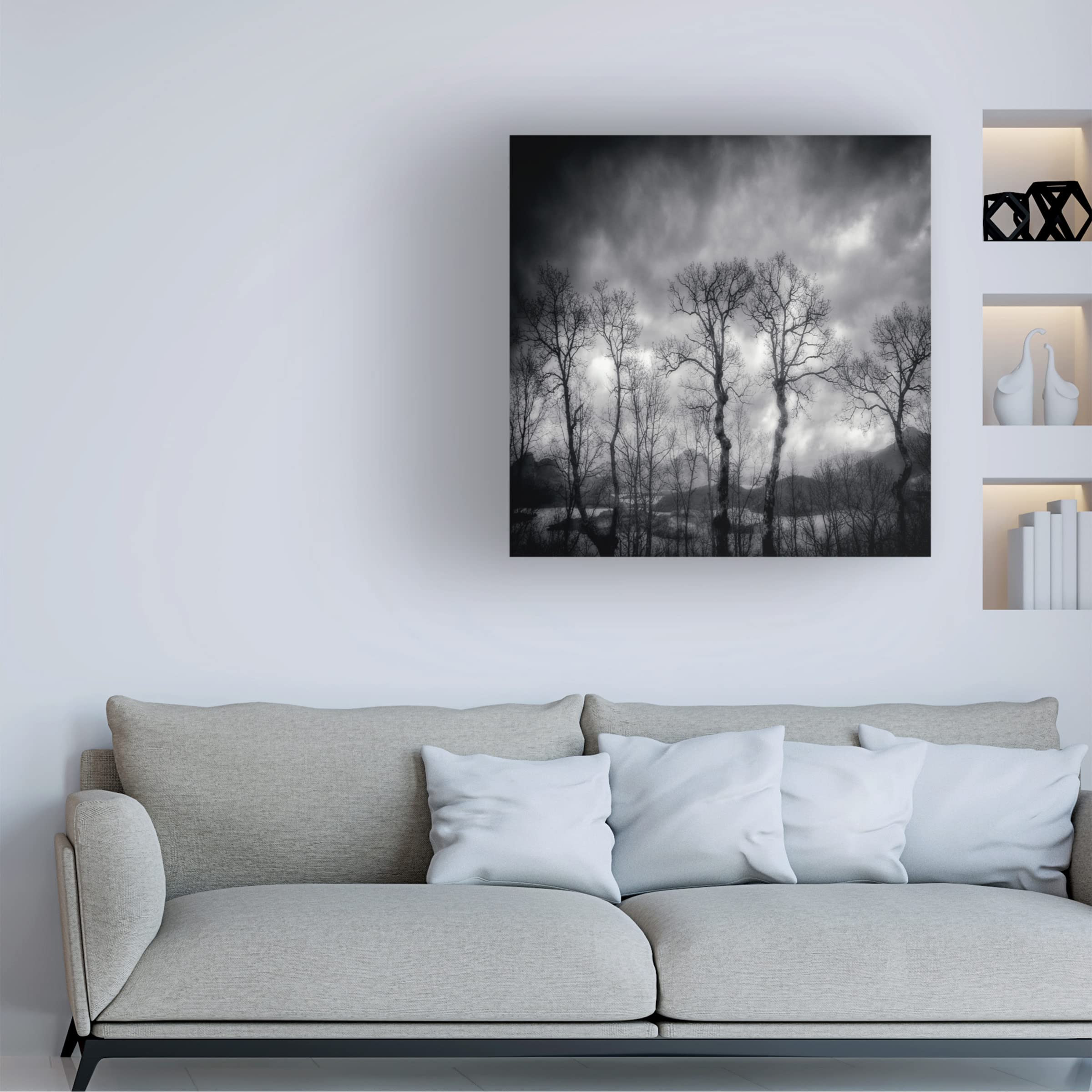 Txules 'Last Days' Canvas Art Print - Modern Wall Decor for Living Room, Bedroom & Office - Trademark Fine Art Collection