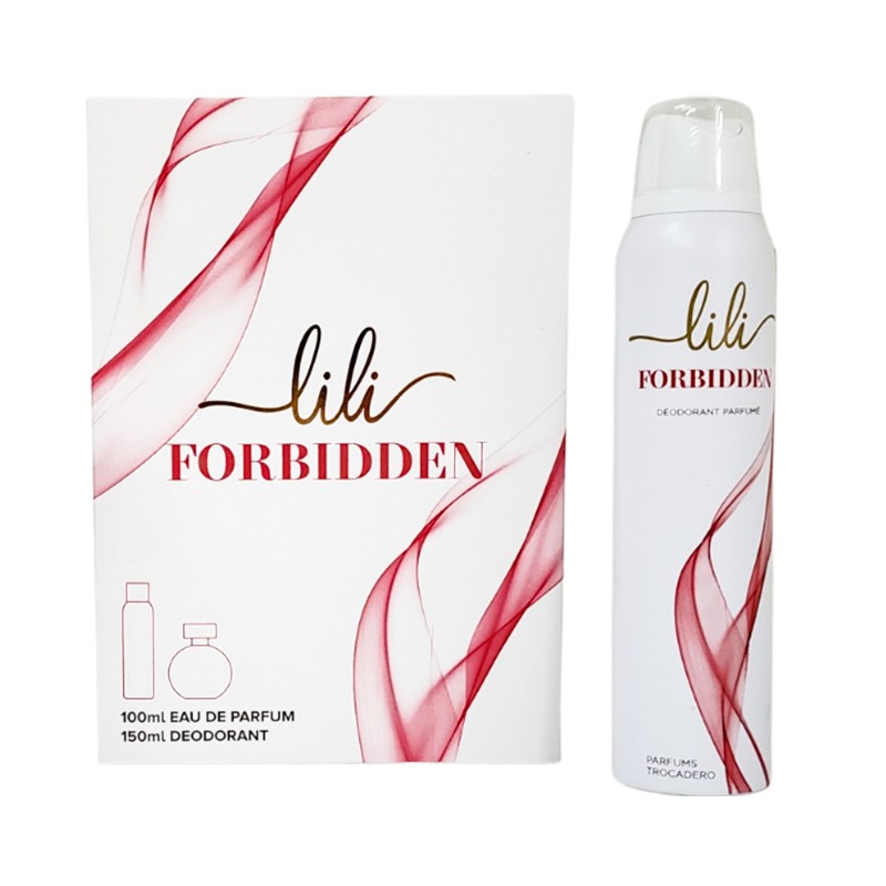 Lili Forbidden Eau de Parfum Gift Set for Women - Luxury Floral Perfume Set, Perfect for Valentine's Day, Anniversary & Birthday Gifts