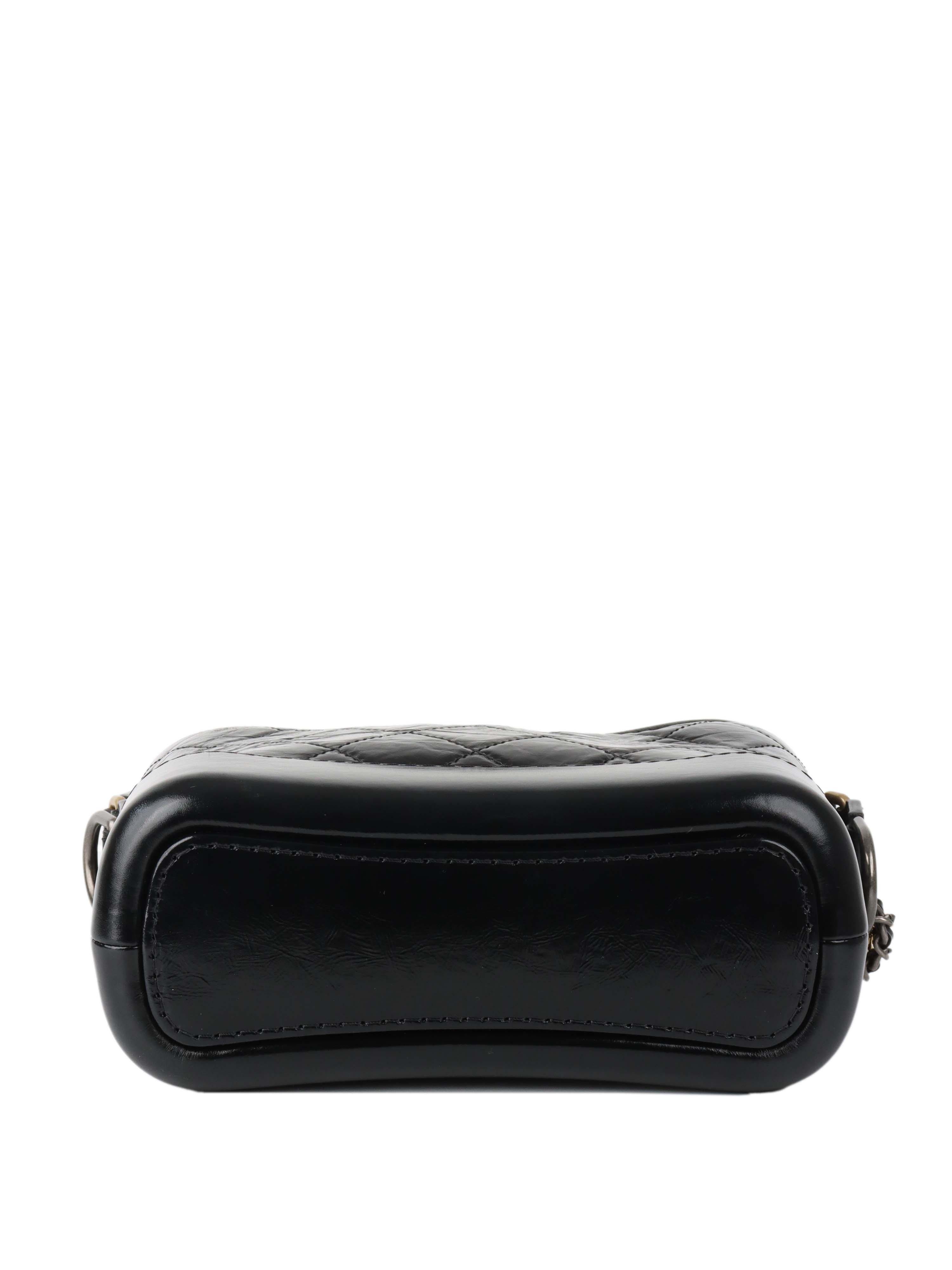Chanel Black Small Gabrielle Bag with Gold Hardware - Luxury Crossbody Shoulder Bag for Women, Perfect for Date Night, Parties & Everyday Elegance