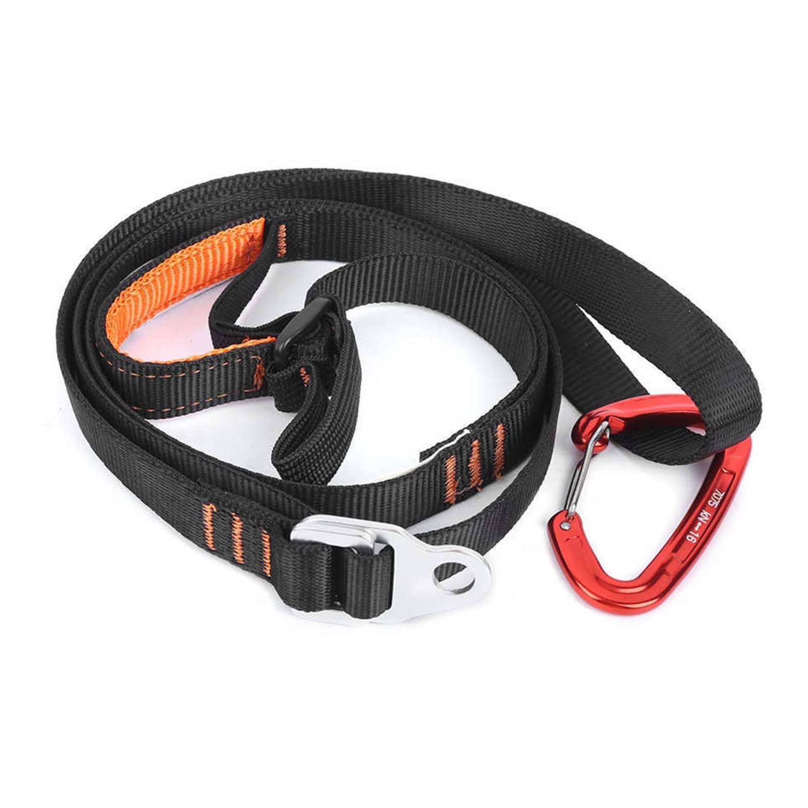 Adjustable Climbing Foot Loop Ascender Belt - Lightweight Webbing Pedal Riser for Rock Climbing & Mountaineering Gear | Perfect for Outdoor Adventures, Hiking & Safety Equipment