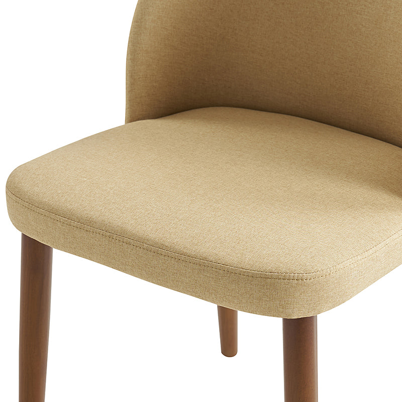 Mid Century Modern Upholstered Dining Chairs - Diana Collection | Stylish Upholstered Side Chairs for Kitchen, Dining Room & Office | Comfortable & Elegant Seating Solution