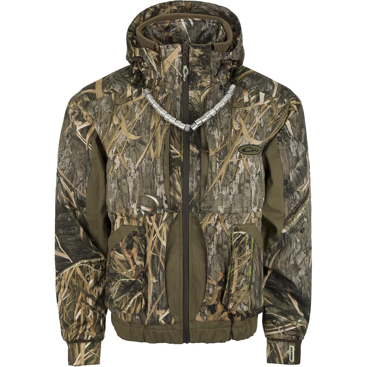 Drake Waterfowl Men's Windproof Waterproof Hunting Jacket - Lightweight Insulated Outdoor Coat for Cold Weather Hunting & Fishing