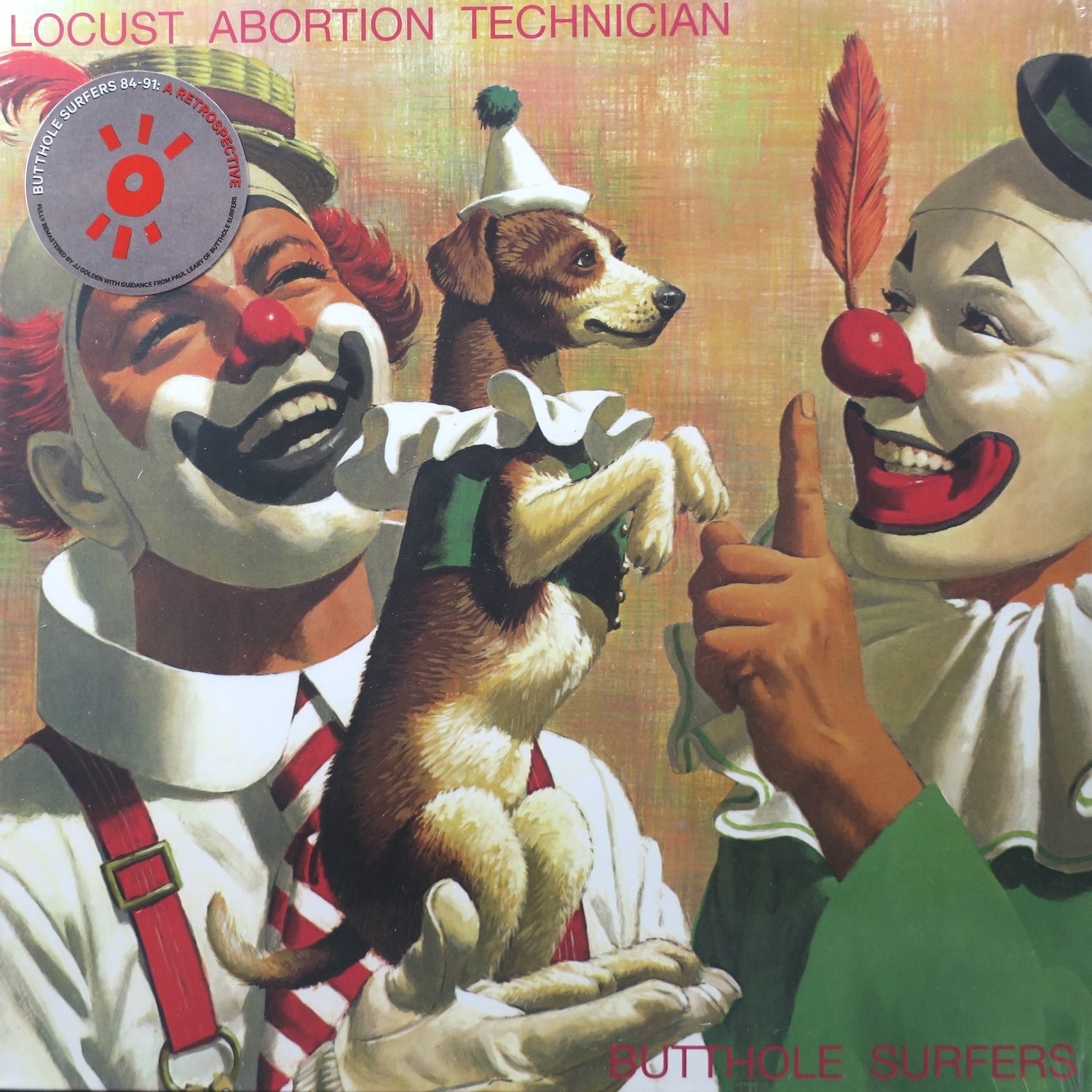 Butthole Surfers 'Locust Abortion Technician' Remastered Vinyl LP Record - Limited Edition Collector's Item for Music Enthusiasts & Vinyl Lovers, Perfect for Home Listening & Record Collections