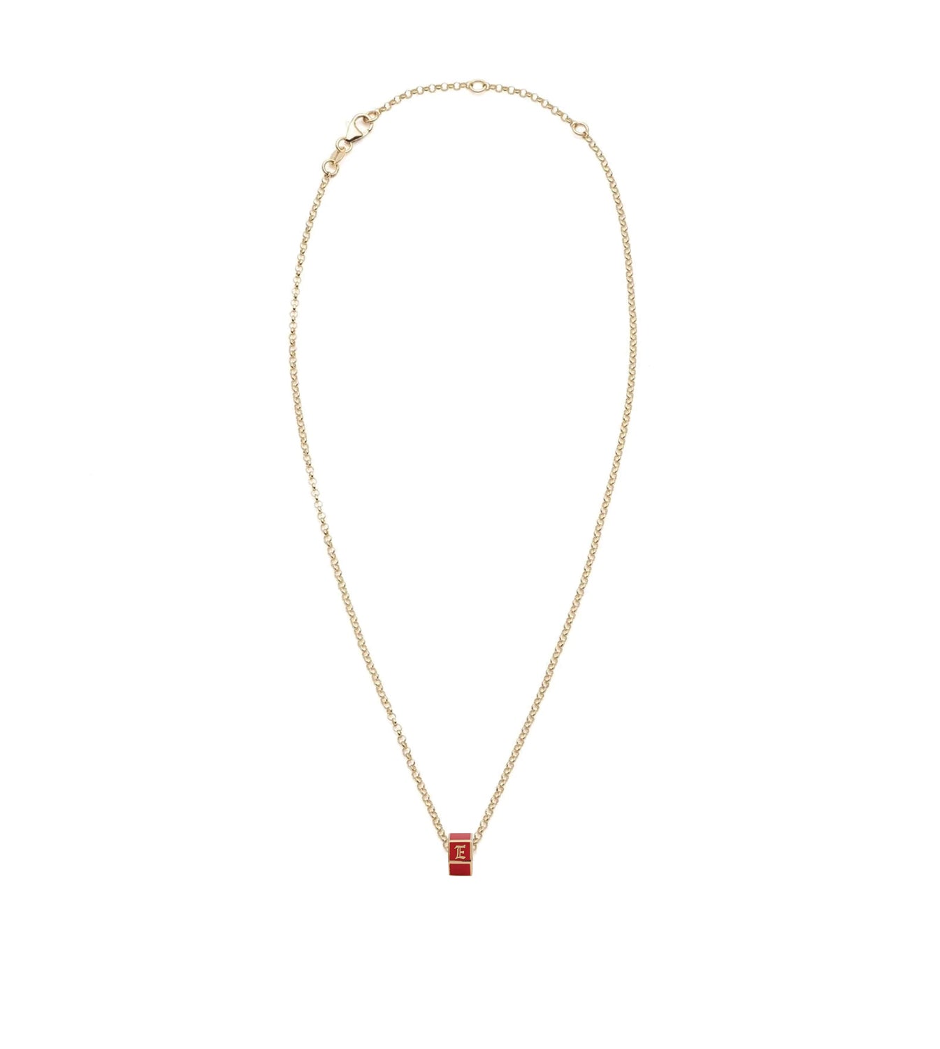 Custom Faceted Heartbeat Pendant Necklace - Dainty Red Crystal Clip-On Choker for Women | Perfect for Valentine's Day, Anniversary Gifts & Romantic Date Nights