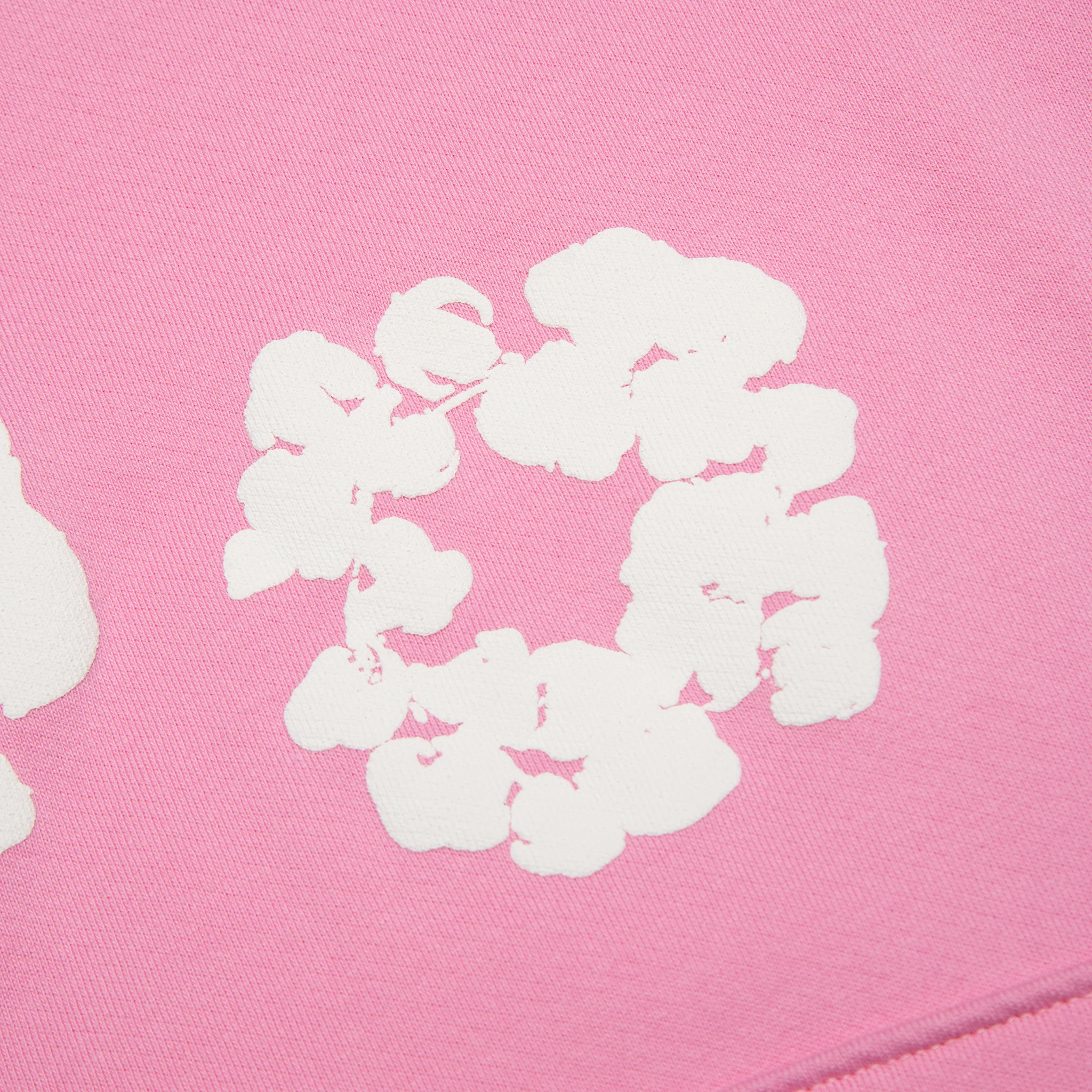 Denim Tears The Cotton Wreath Pink Hoodie for Men & Women | Streetwear Fashion Hooded Sweatshirt | Perfect for Casual Wear, Outfits & Street Style
