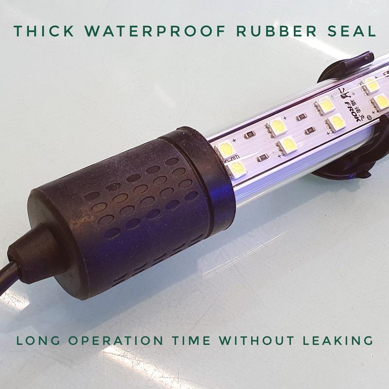FROK Submersible LED White Light - 40 to 180cm Adjustable Underwater Lighting for Pools, Aquariums & Fountains | Energy Efficient & Waterproof Design