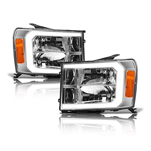 Halogen LED Bar - Chrome