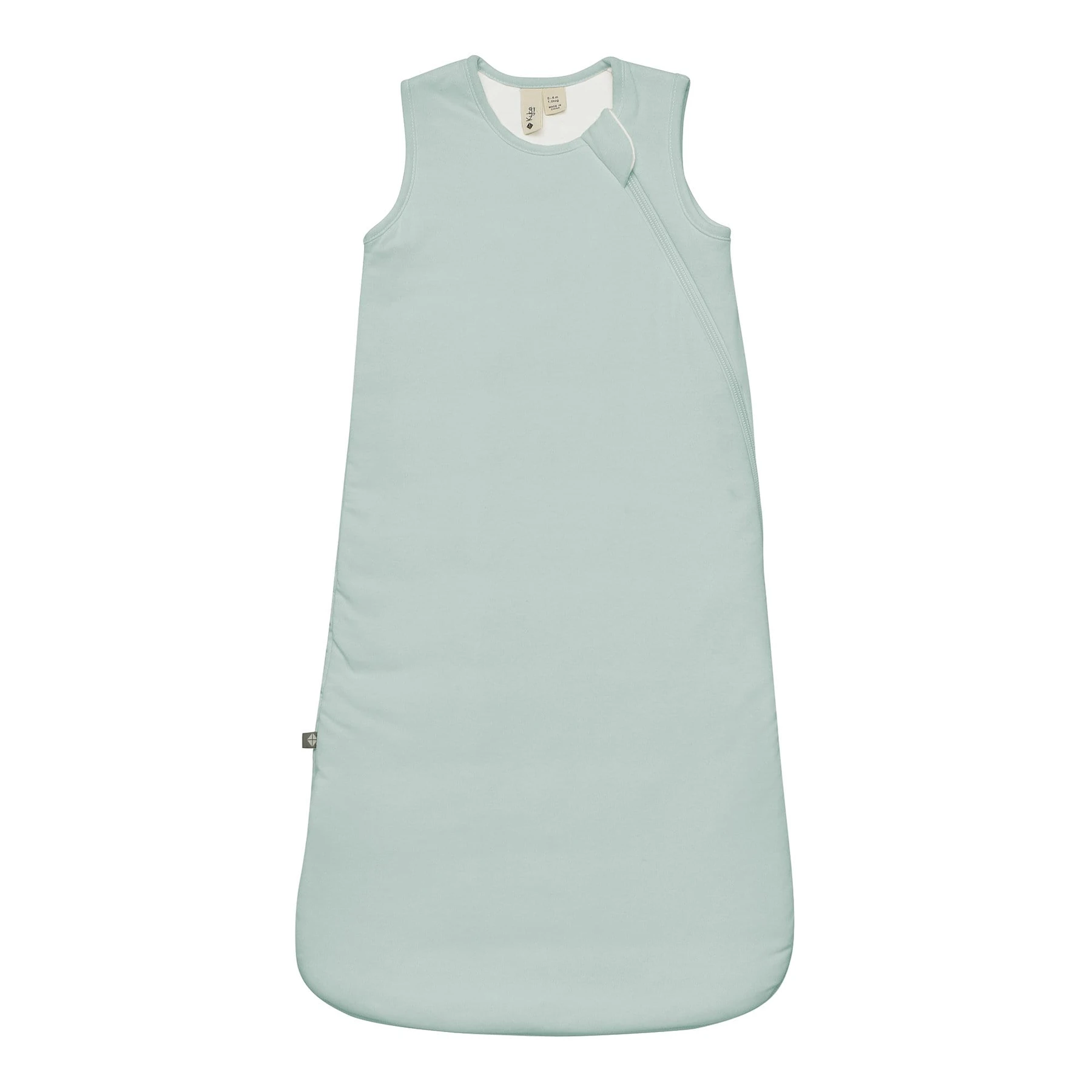 Kyte Baby 1.0 Tog Sleep Sack - Organic Cotton Baby Sleeping Bag for Newborns & Infants - Sage Green - Perfect for Nursery, Bedtime & Safe Sleep